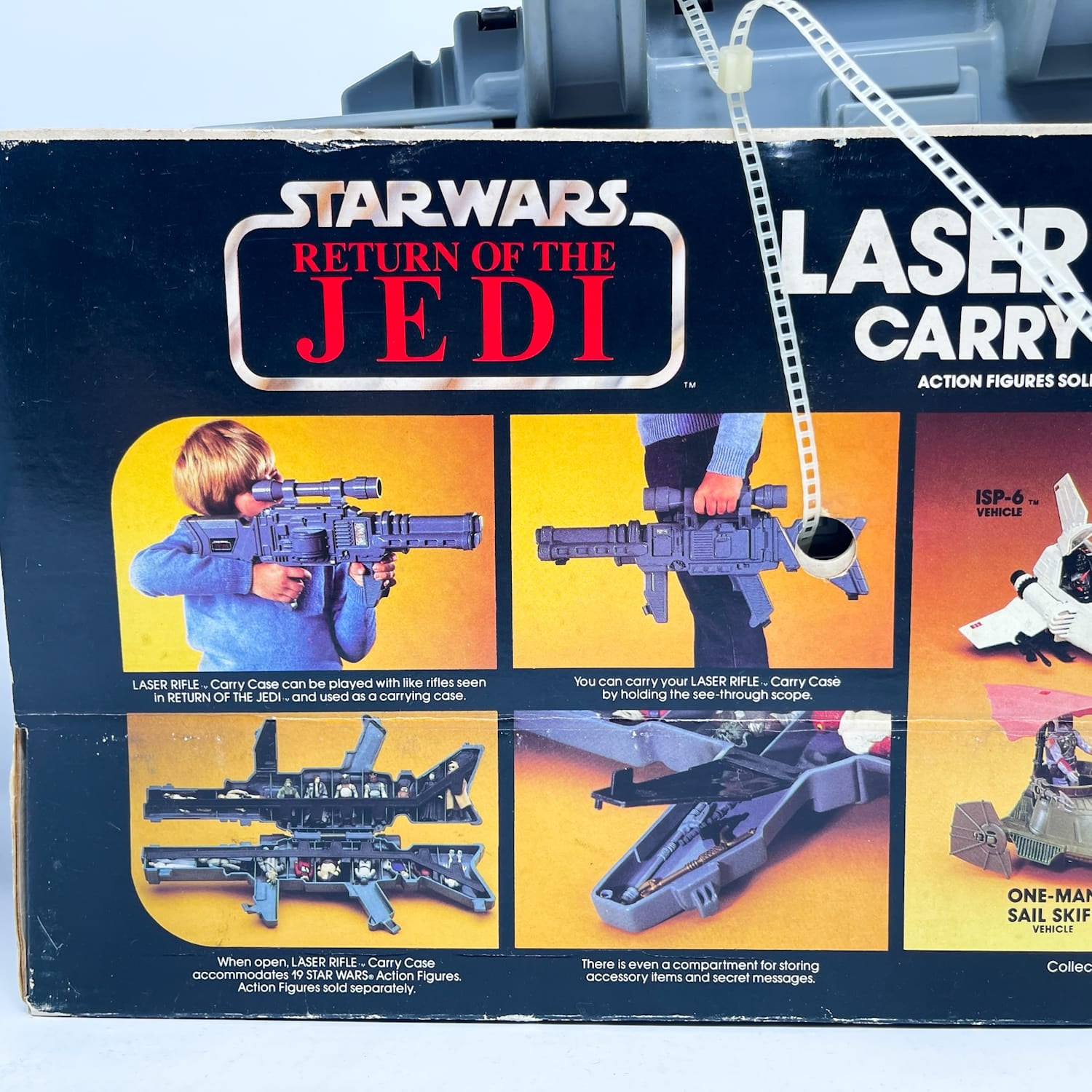 Vintage Kenner Star Wars Vehicle Laser Rifle Carrying Case - Sealed - Vintage Kenner