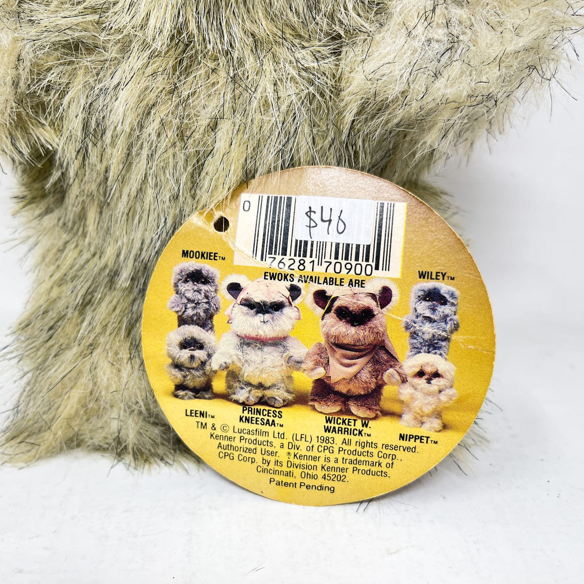 Vintage Kenner Star Wars Vehicle Leeni the Ewok Stuffed Doll - Vintage Kenner (1984)