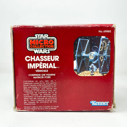 Vintage Kenner Star Wars Vehicle Micro Collection TIE Fighter - Canadian Box - Vintage Kenner (1982)