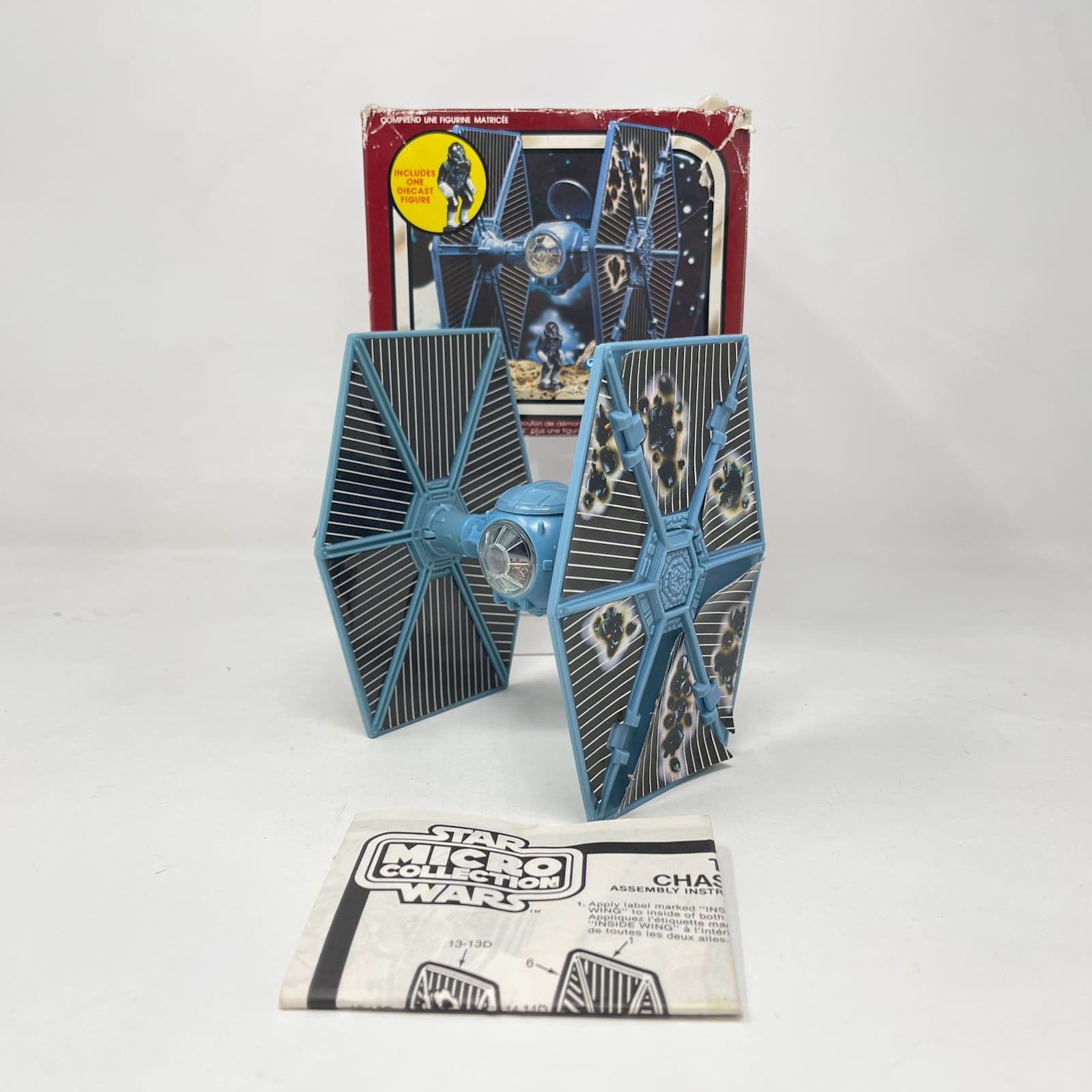 Vintage Kenner Star Wars Vehicle Micro Collection TIE Fighter - Canadian Box - Vintage Kenner (1982)
