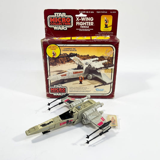 Vintage Kenner Star Wars Vehicle Micro Collection X-Wing - Mint in Canadian Box