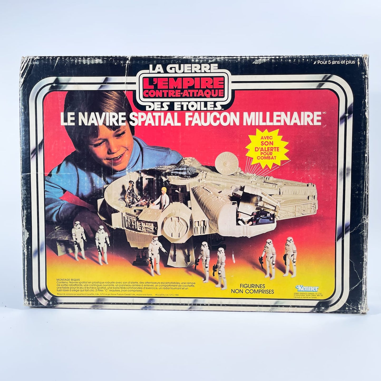 Vintage Kenner Star Wars Vehicle Millennium Falcon in Canadian ESB Box - MIB