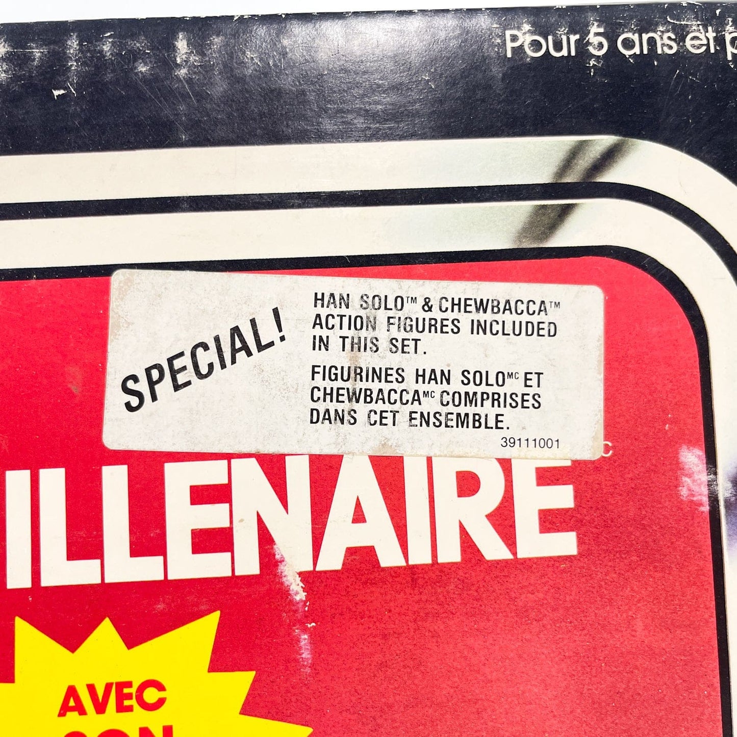 Vintage Kenner Star Wars Vehicle Millennium Falcon in SPECIAL OFFER Canadian ESB Box - Complete