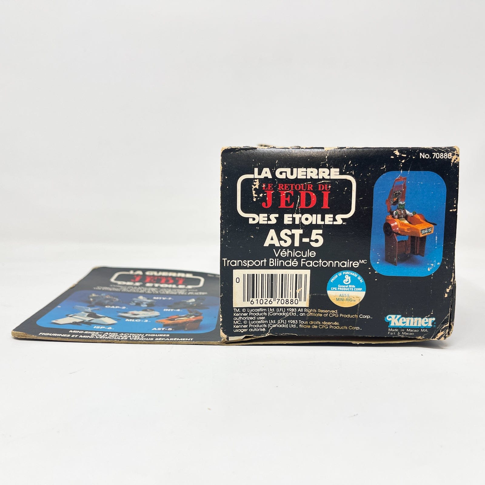Vintage Kenner Star Wars Vehicle Mini-Rig AST-5 in Canadian ROTJ Box - Kenner (1983)