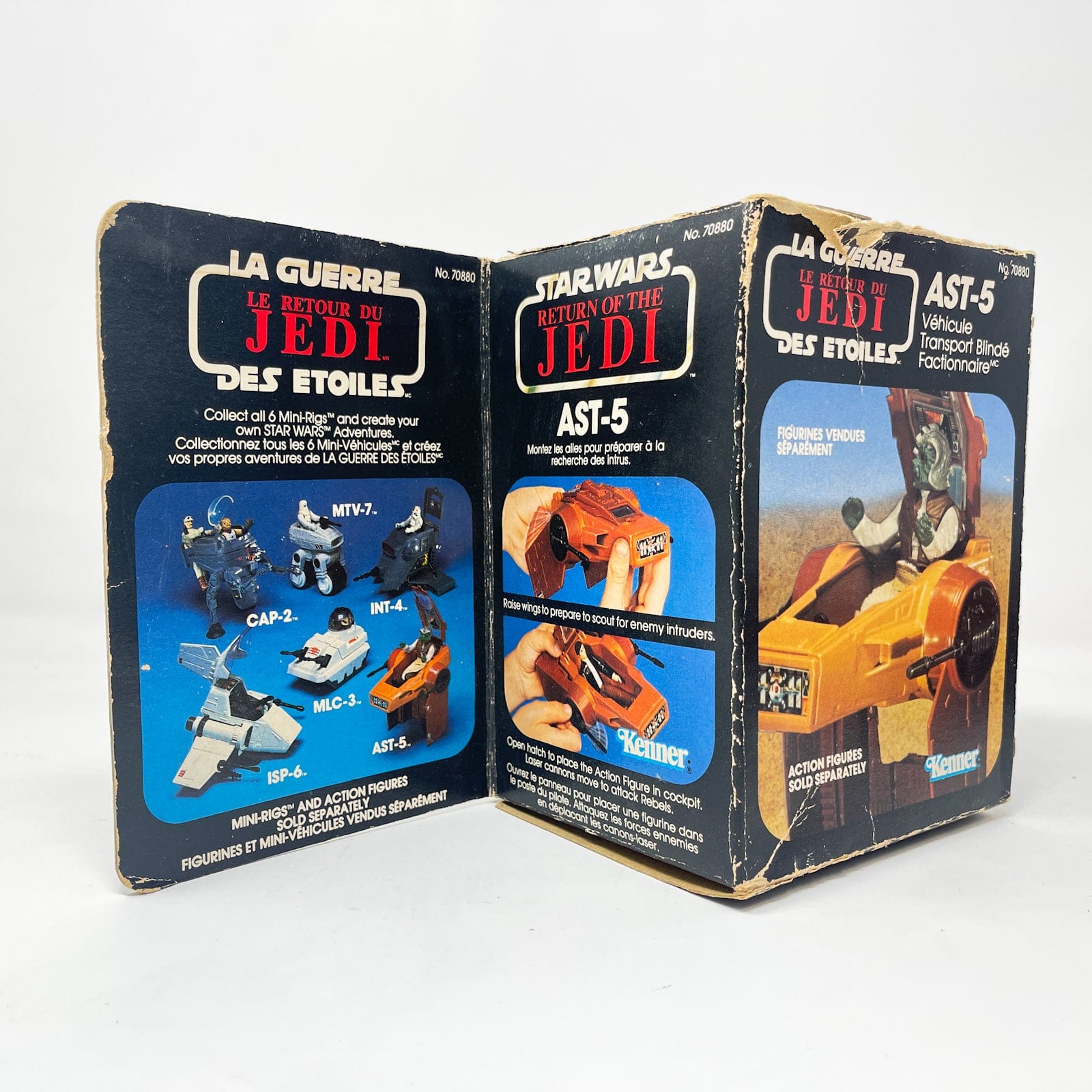 MINI RIG KENNER vintage Star Wars AST-5 blindé transport sentinelle MINI RIG KENNER vintage Star Wars AST-5 blindé transport sentinelle