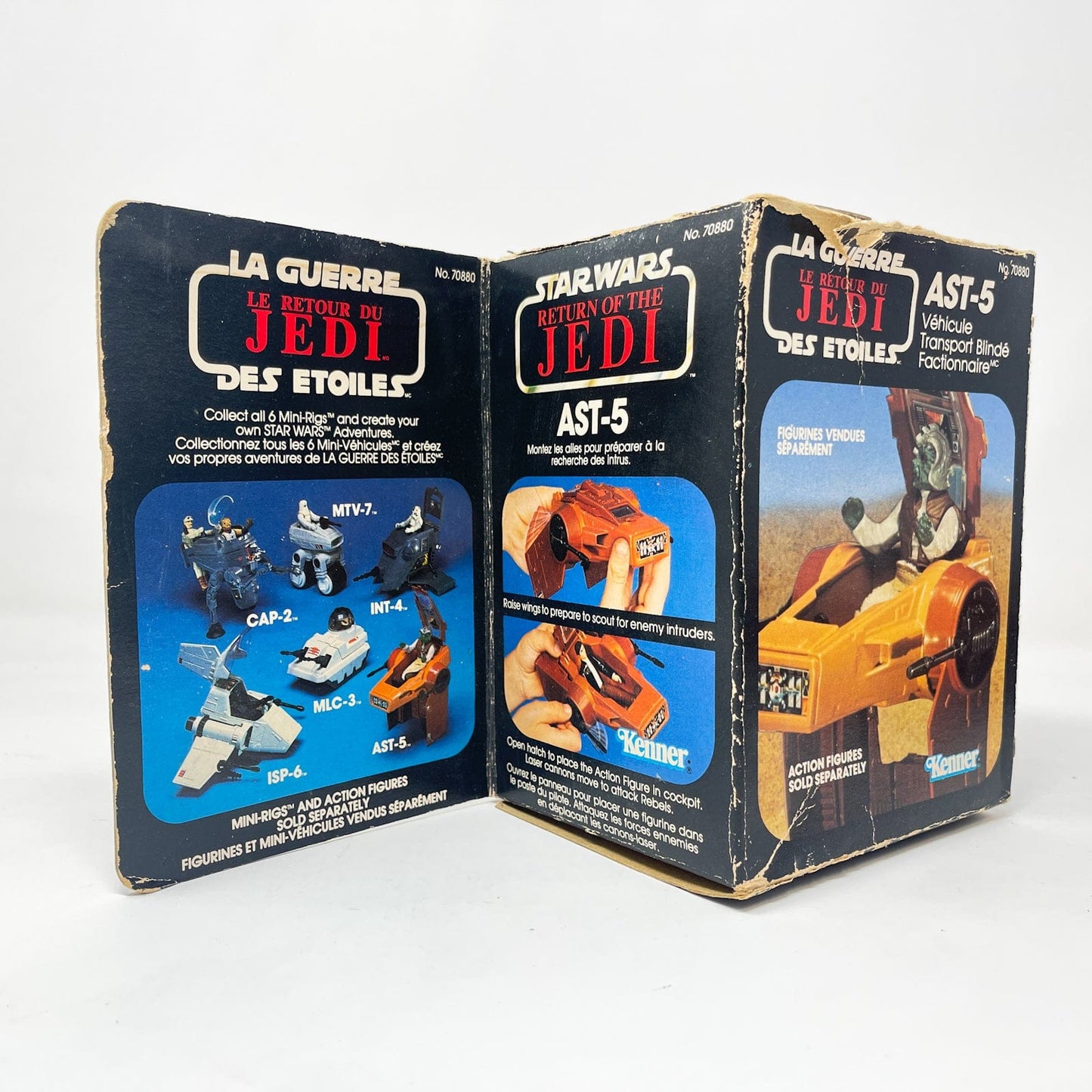 Vintage Kenner Star Wars Vehicle Mini-Rig AST-5 in Canadian ROTJ Box - Kenner (1983)