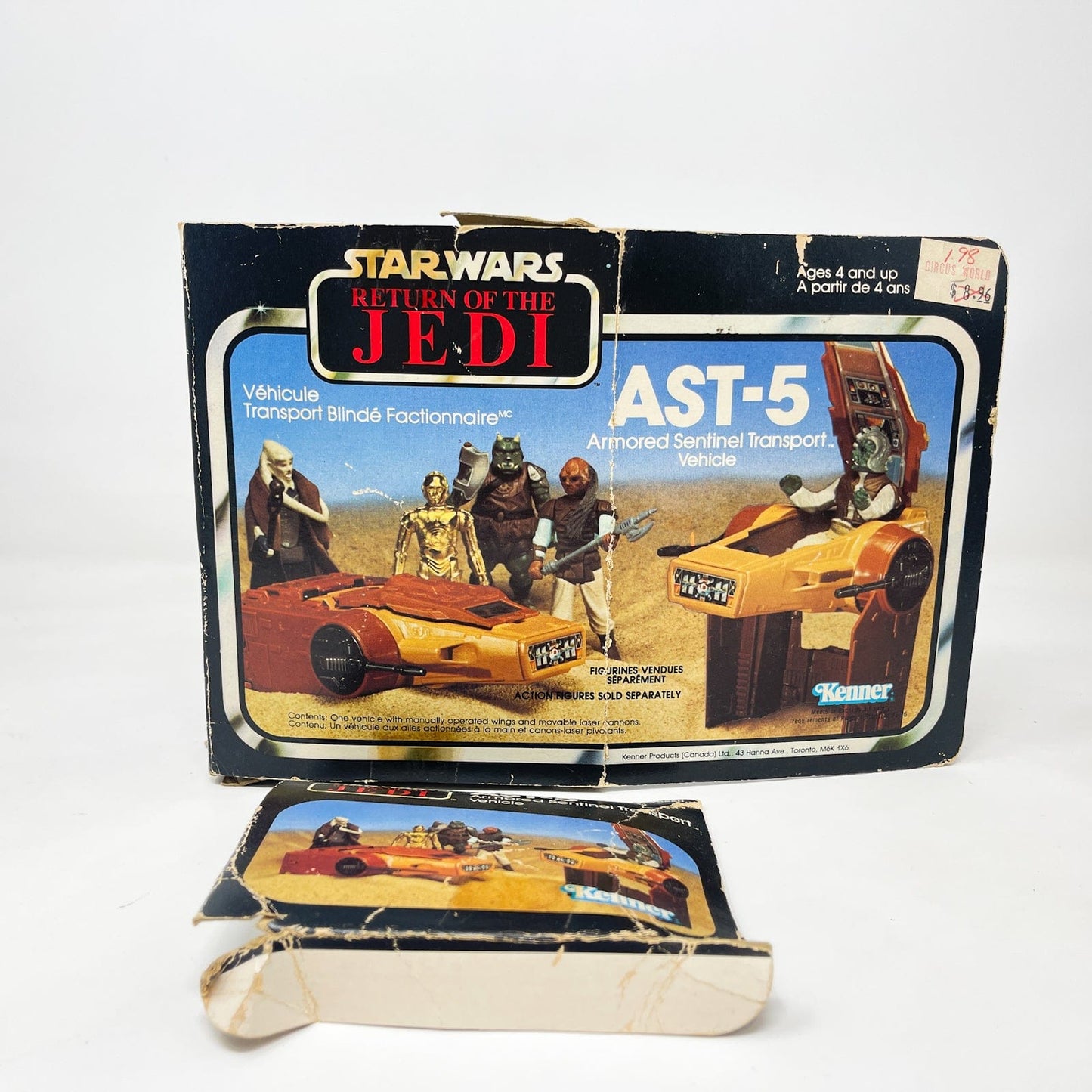 Vintage Kenner Star Wars Vehicle Mini-Rig AST-5 in Canadian ROTJ Box - Kenner (1983)