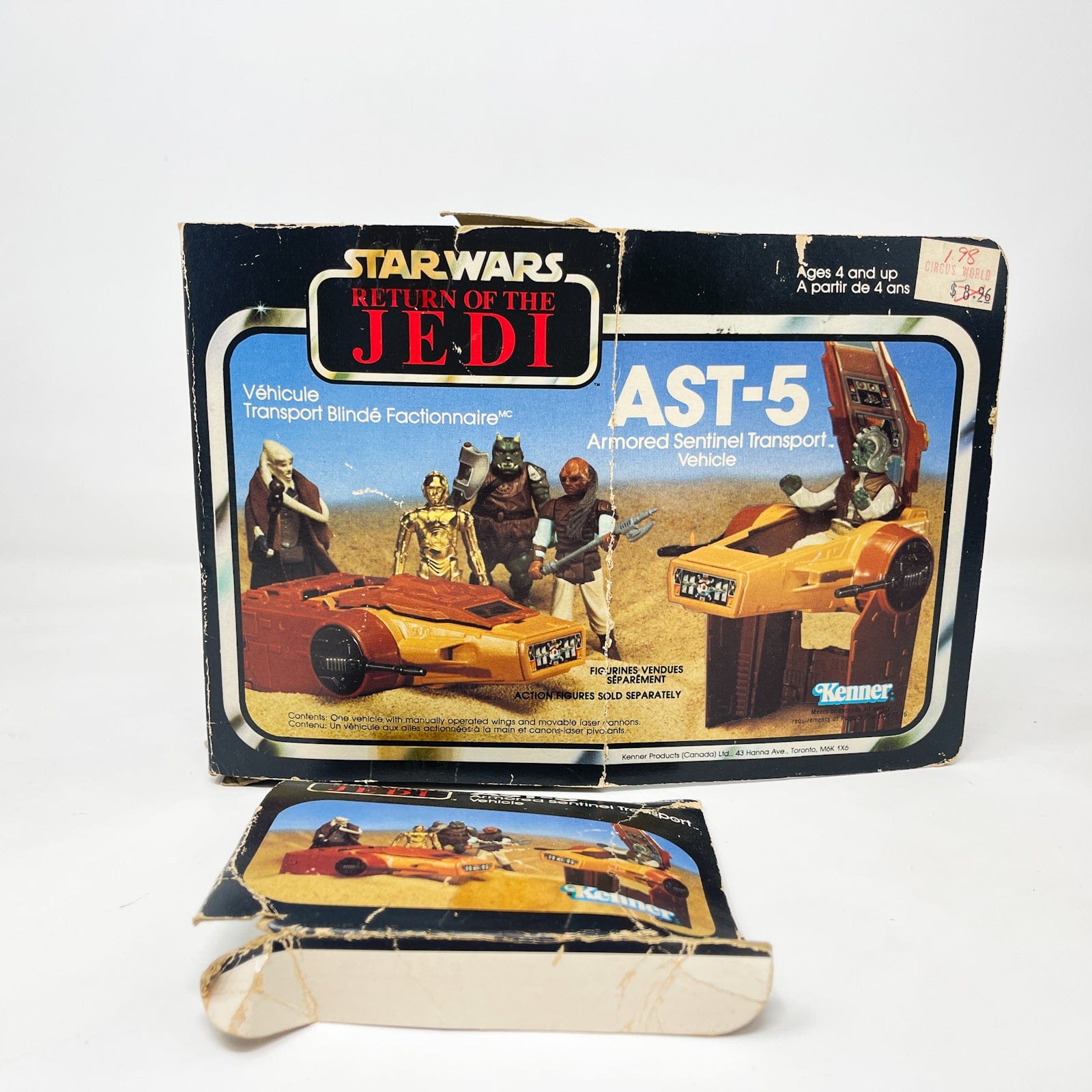 Vintage Kenner Star Wars Vehicle Mini-Rig AST-5 in Canadian ROTJ Box - Kenner (1983)