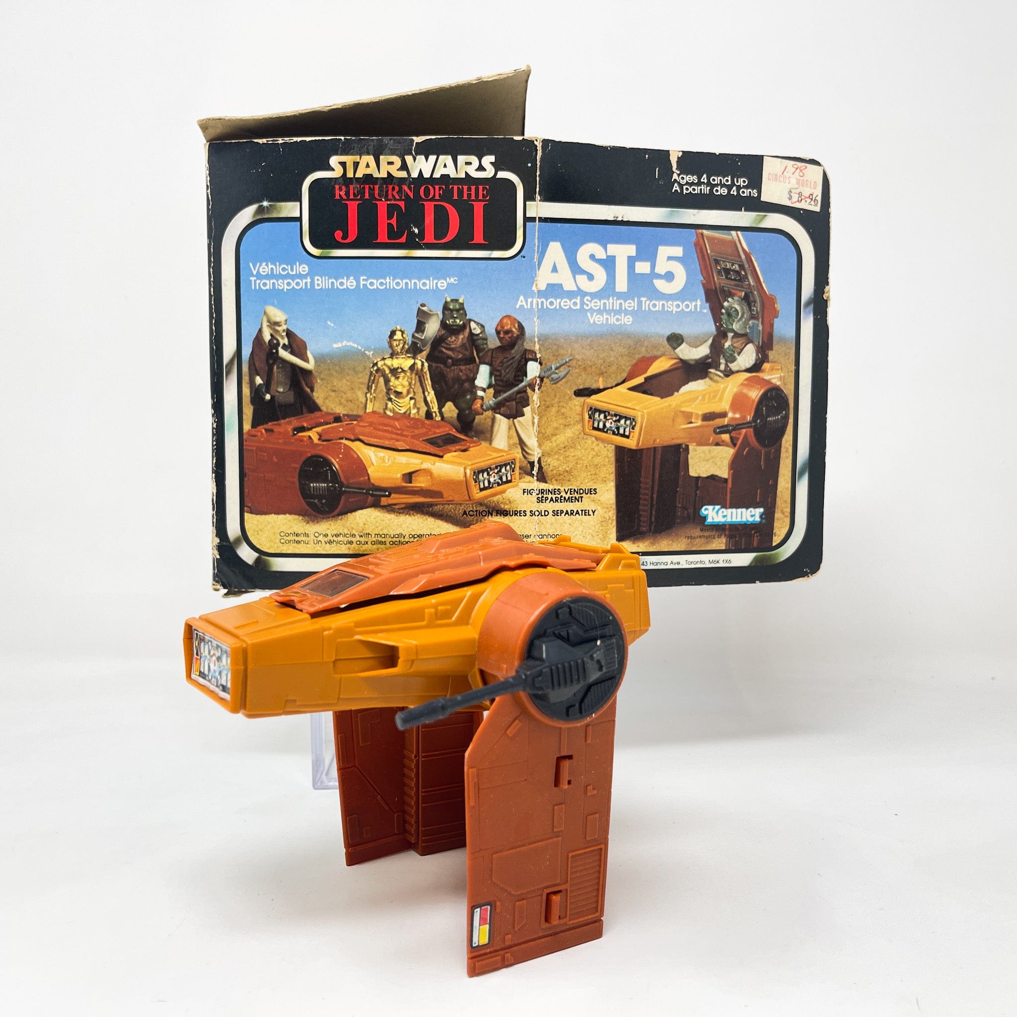 Mini-Rig AST-5 in Canadian ROTJ Box - Kenner (1983) – 4th Moon Toys