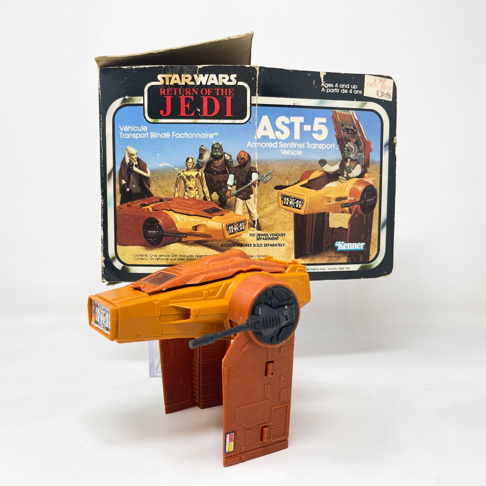 Vintage Kenner Star Wars Vehicle Mini-Rig AST-5 in Canadian ROTJ Box - Kenner (1983)