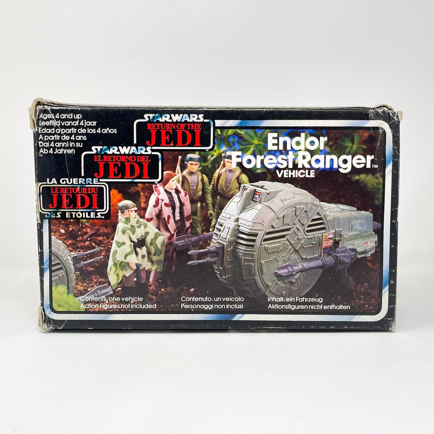 Vintage Kenner Star Wars Vehicle Mini-Rig Endor Forest Ranger - Complete in Tri-Logo Box