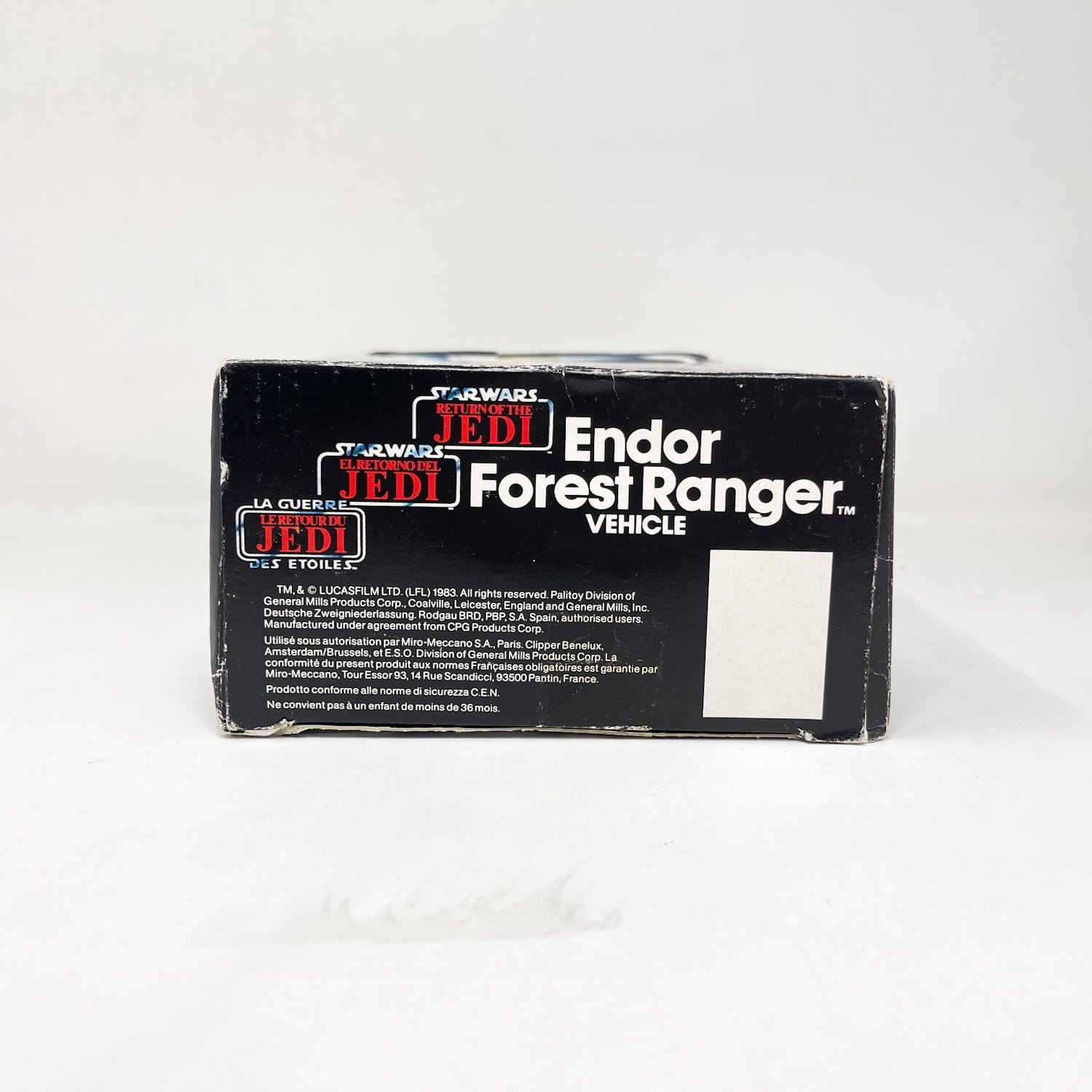 Vintage Kenner Star Wars Vehicle Mini-Rig Endor Forest Ranger - Complete in Tri-Logo Box