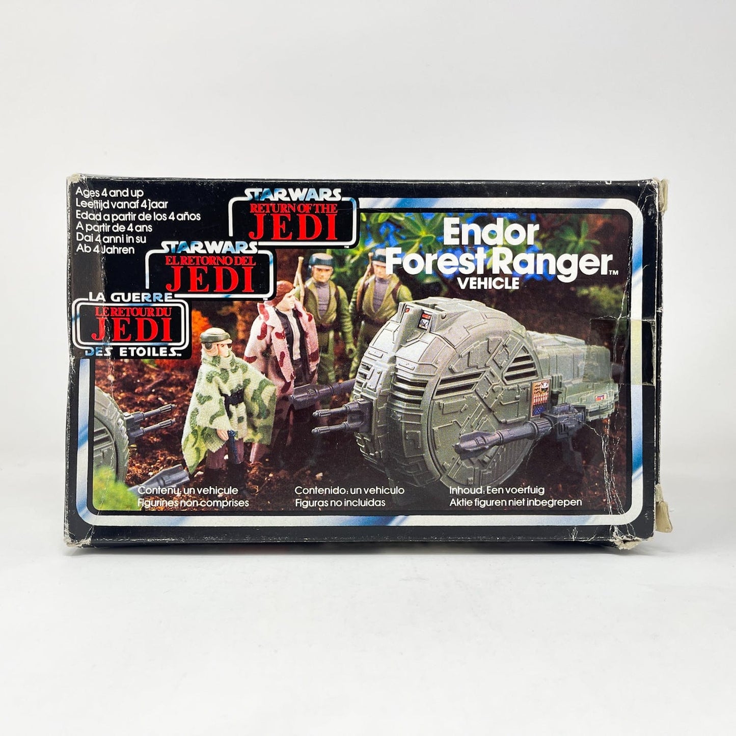Vintage Kenner Star Wars Vehicle Mini-Rig Endor Forest Ranger - Complete in Tri-Logo Box