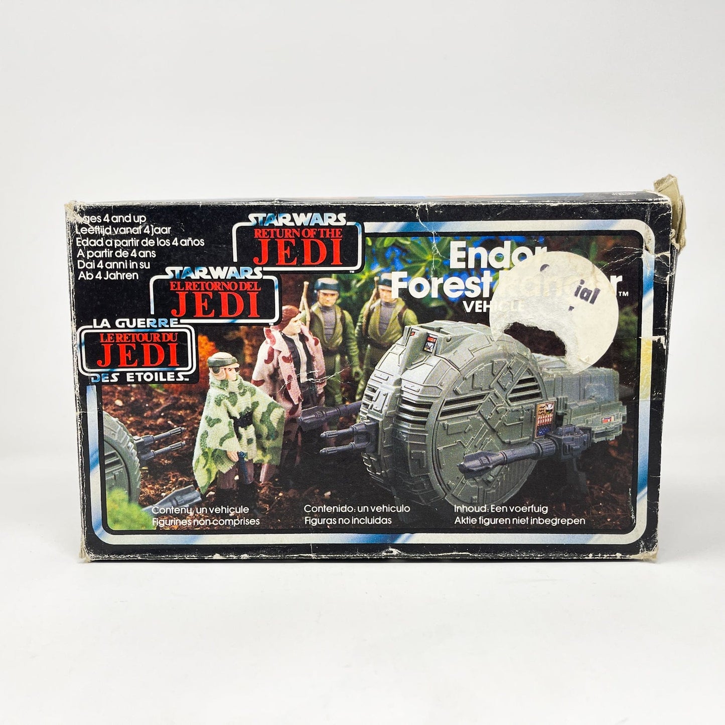 Vintage Kenner Star Wars Vehicle Mini-Rig Endor Forest Ranger - Complete in Tri-Logo Box