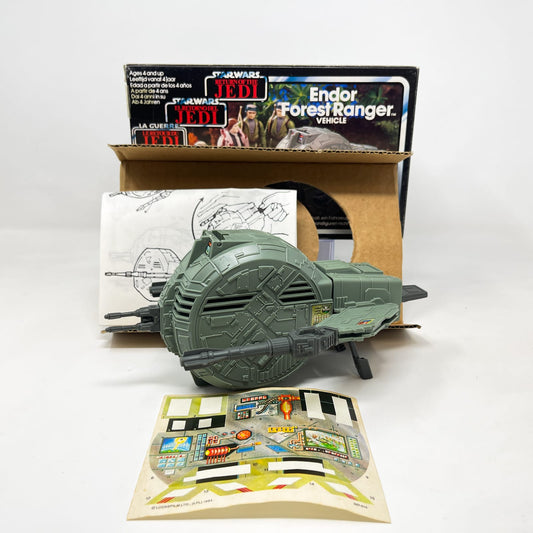 Vintage Kenner Star Wars Vehicle Mini-Rig Endor Forest Ranger - Complete in Tri-Logo Box - Vintage Kenner (1984)