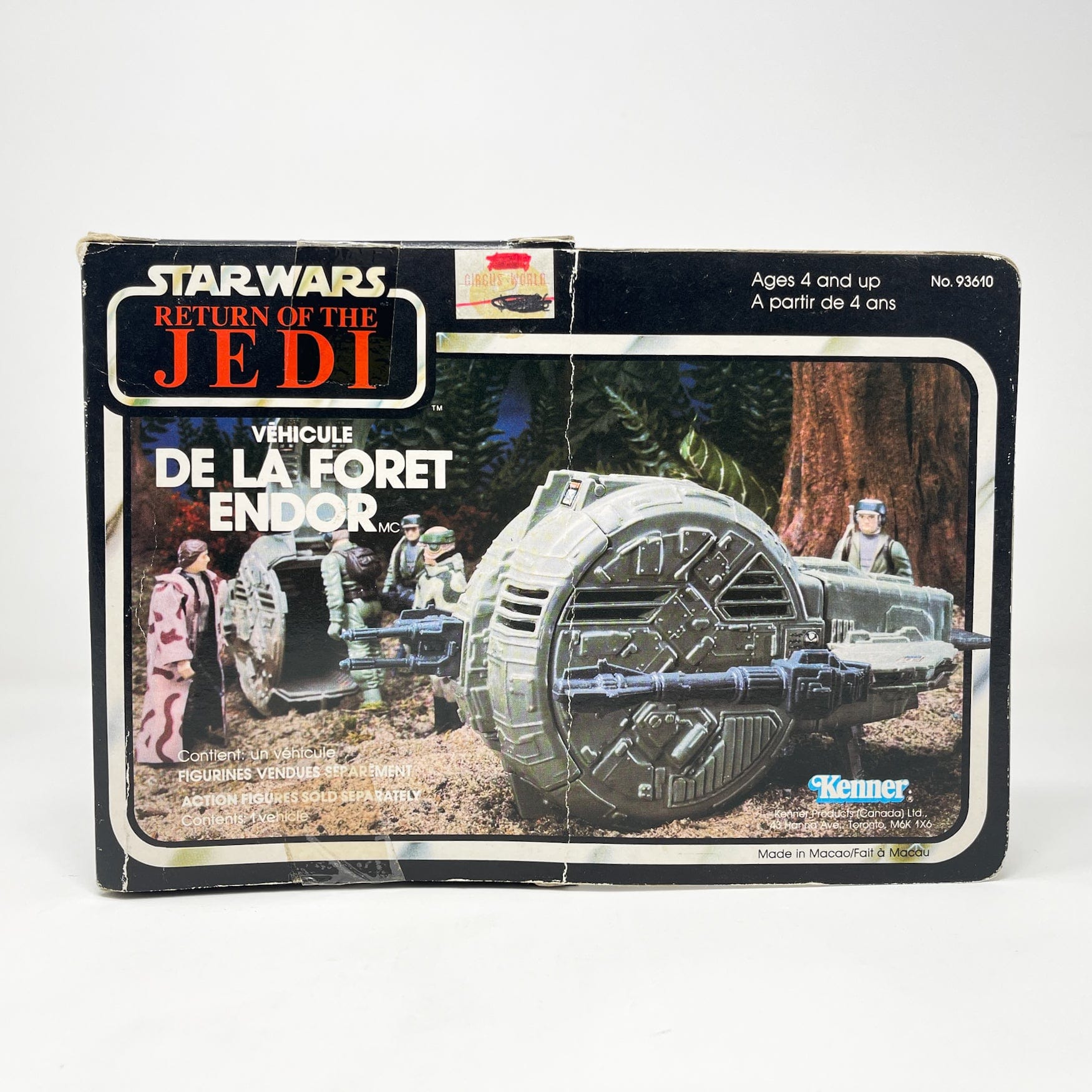 Vintage Kenner Endor Forest Ranger Mini-Rig Star Wars Vehicle Sealed ...