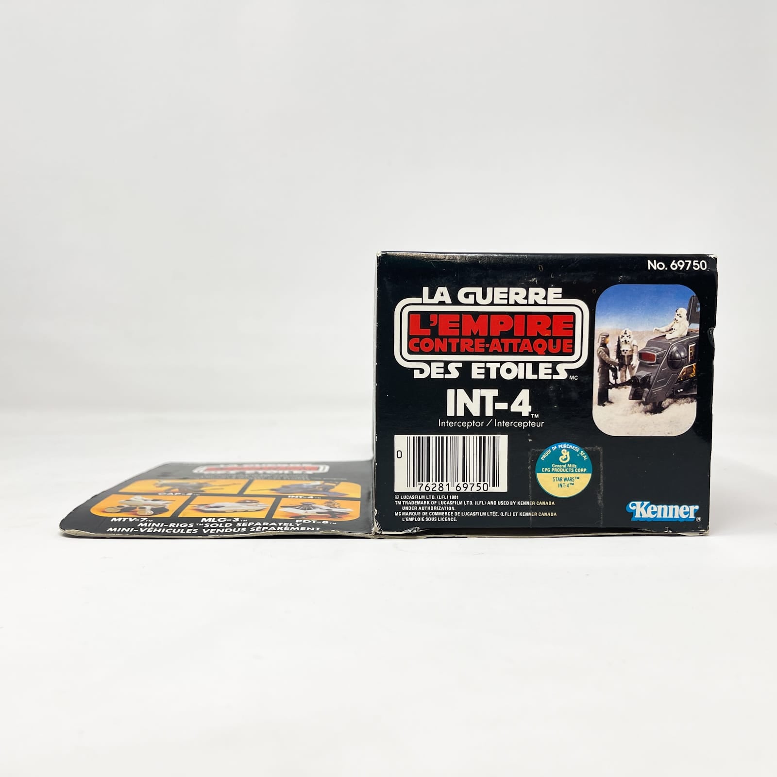 Vintage Kenner Star Wars Vehicle Mini-Rig INT-4 - Complete in Canadian Box - Kenner (1982)