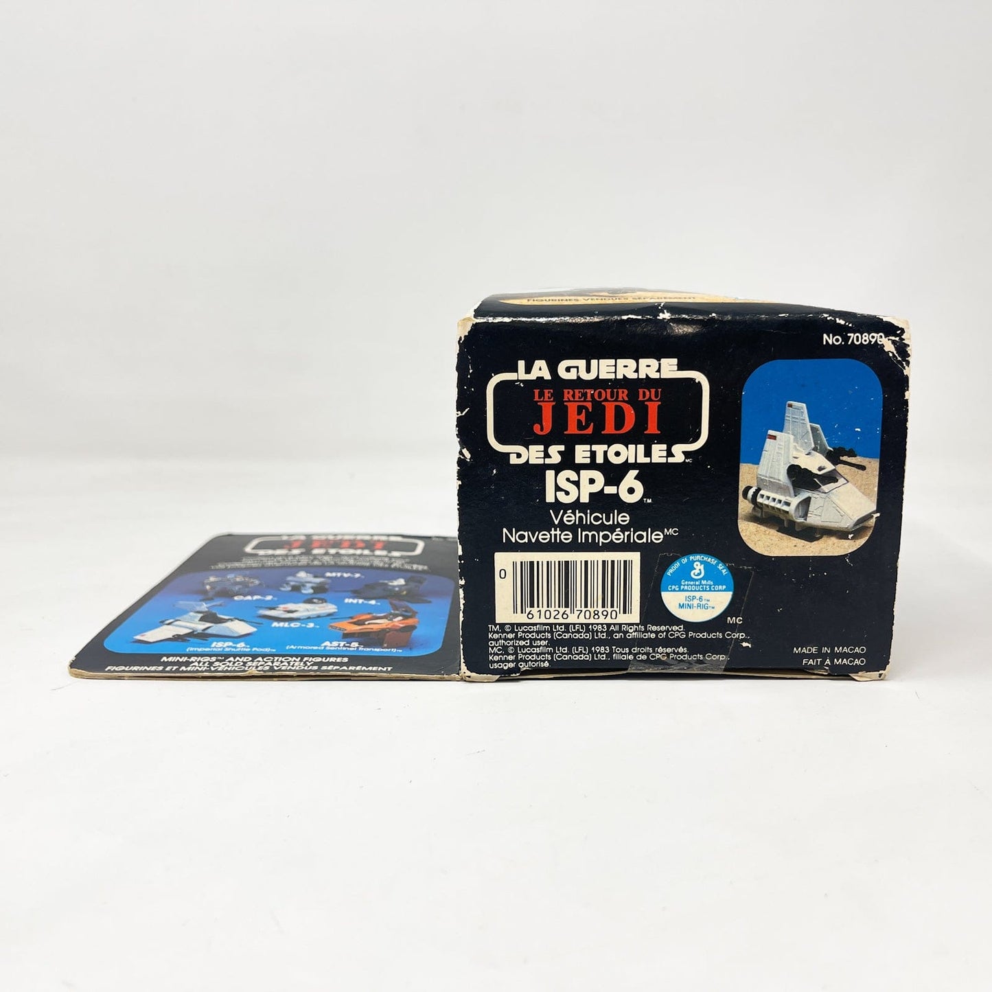 Vintage Kenner Star Wars Vehicle Mini-Rig ISP-6 - Complete in Canadian Box - Kenner (1983)