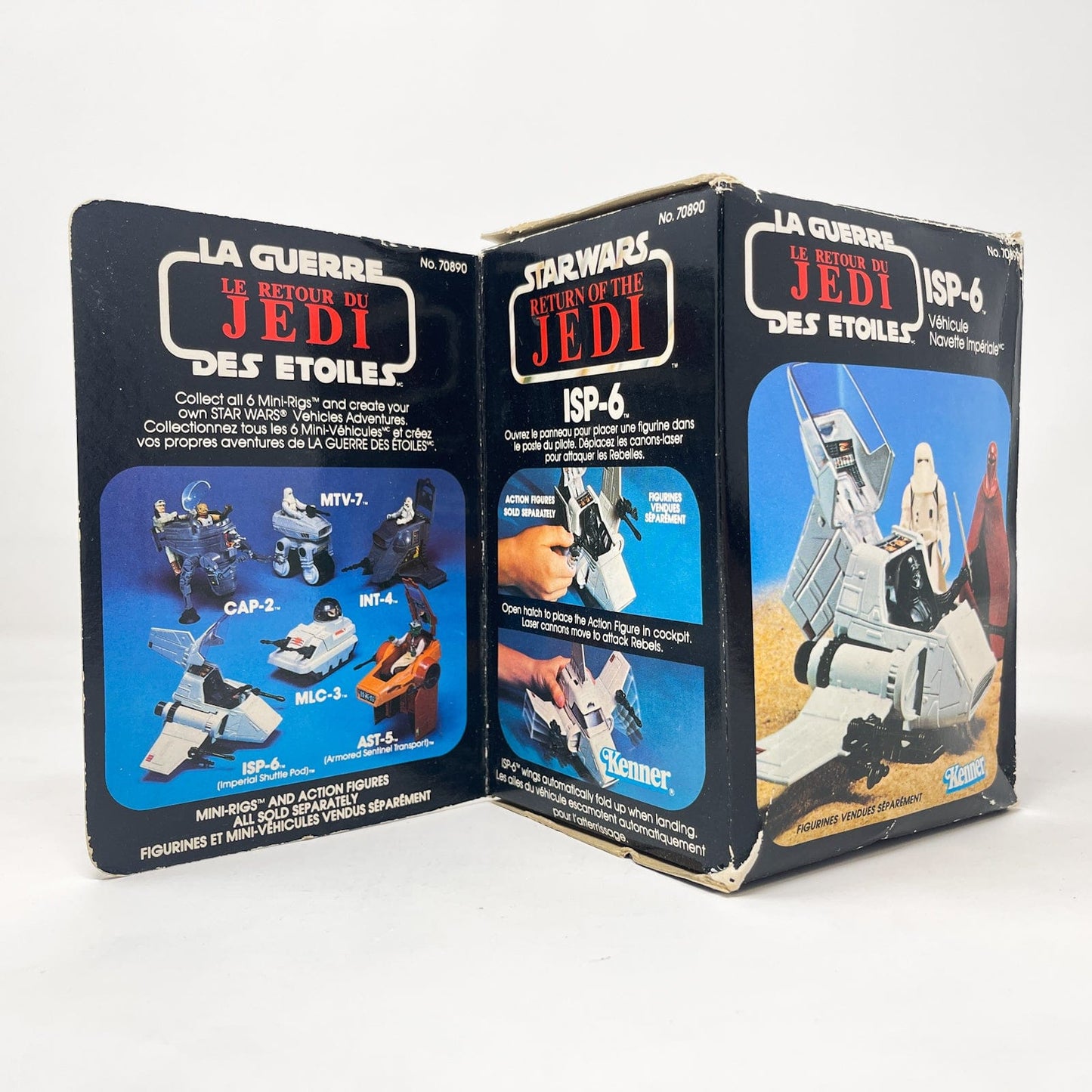 Vintage Kenner Star Wars Vehicle Mini-Rig ISP-6 - Complete in Canadian Box - Kenner (1983)