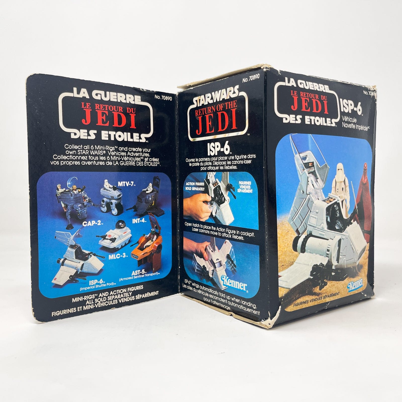 Vintage Kenner Star Wars Vehicle Mini-Rig ISP-6 - Complete in Canadian Box - Kenner (1983)