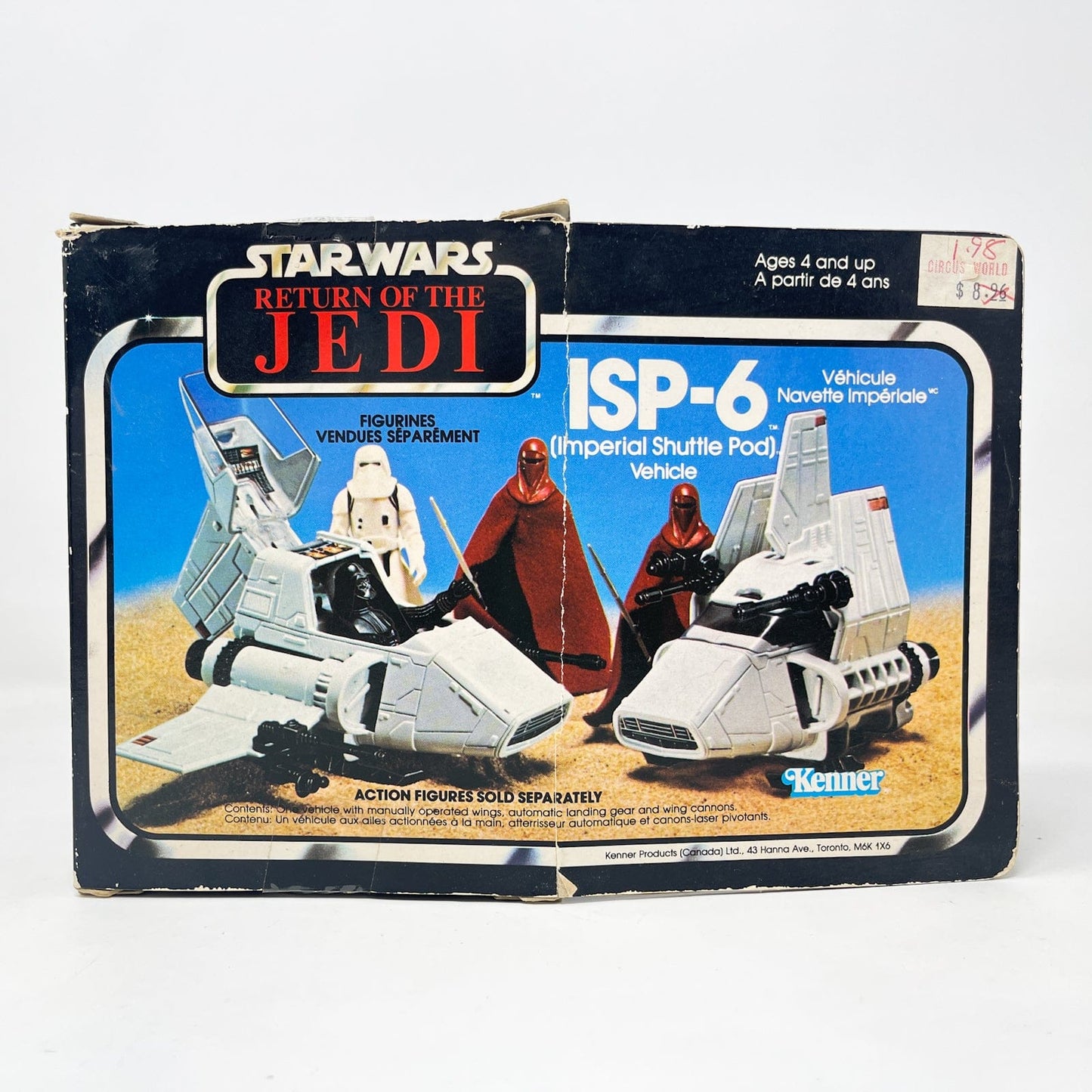 Vintage Kenner Star Wars Vehicle Mini-Rig ISP-6 - Complete in Canadian Box - Kenner (1983)