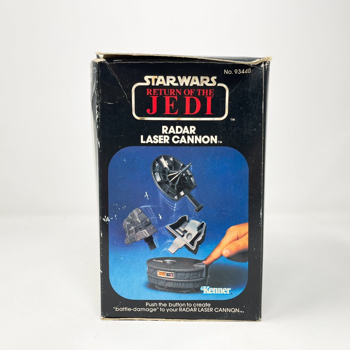 Vintage Kenner Star Wars Vehicle Mini-Rig Radar Laser Cannon - Complete in ROTJ Box