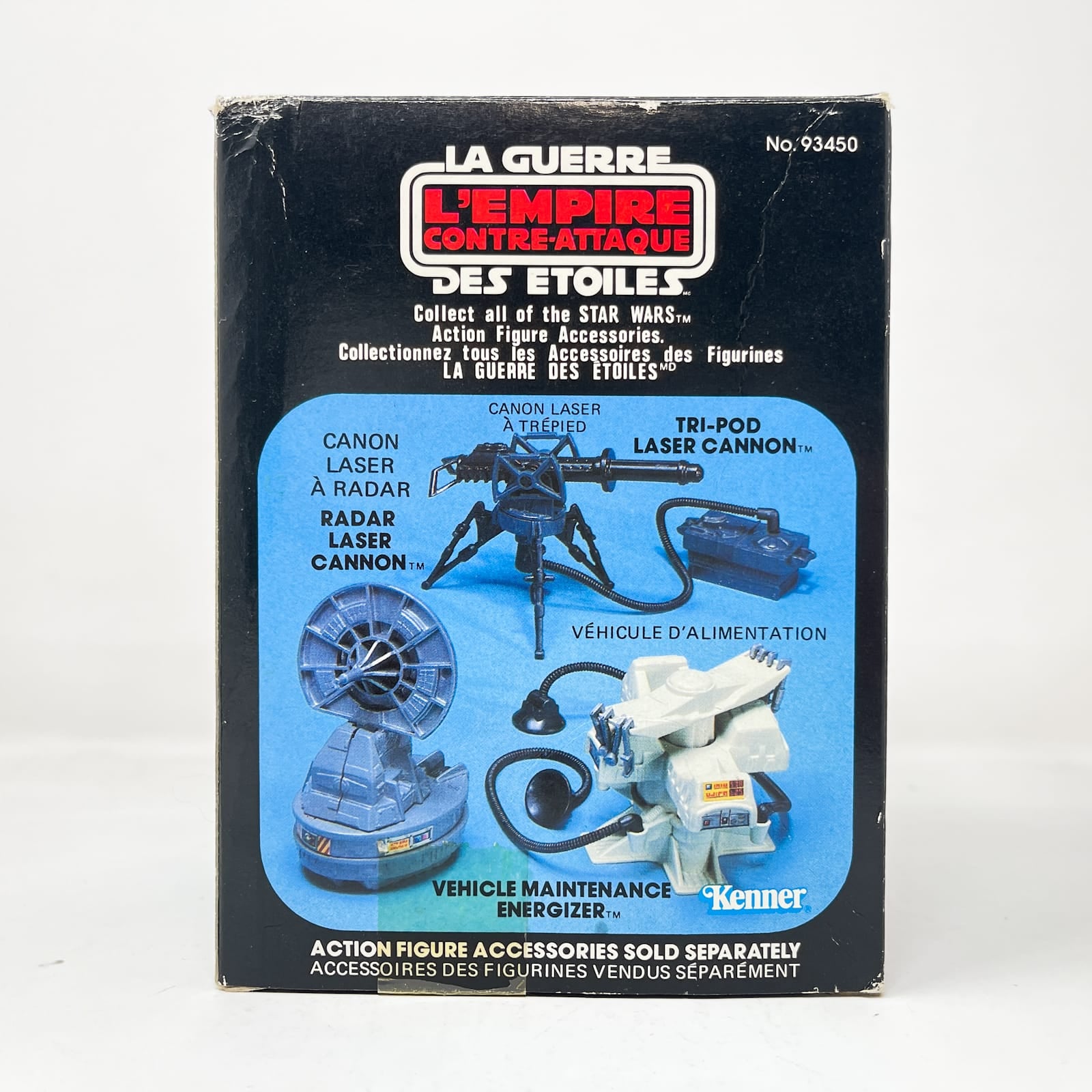 Vintage Kenner Star Wars Vehicle Mini-Rig Tri-Pod Laser Cannon - Complete in Canadian ESB Box - Kenner (1982)