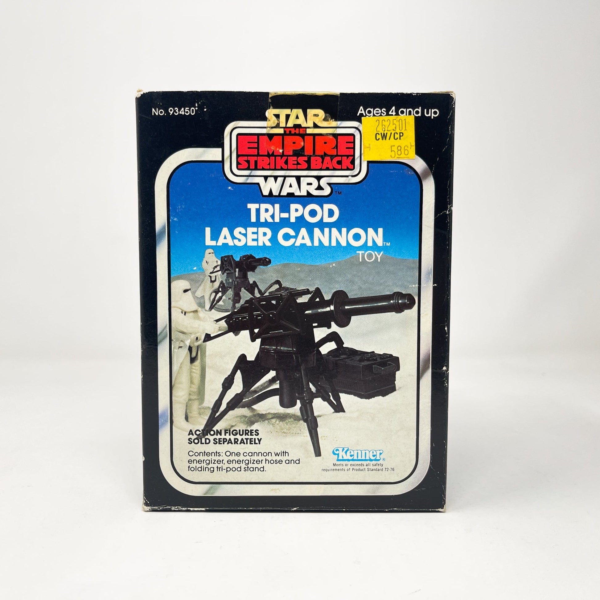 Vintage Kenner Star Wars Vehicle Mini-Rig Tri-Pod Laser Cannon - Complete in ESB Box