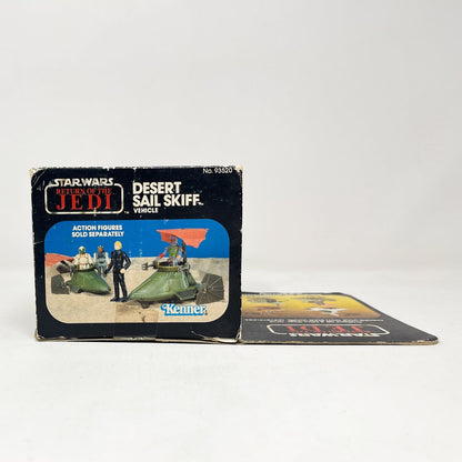 Vintage Kenner Star Wars Vehicle ROTJ Mini-Rig Desert Sail Skiff - Mint in Box