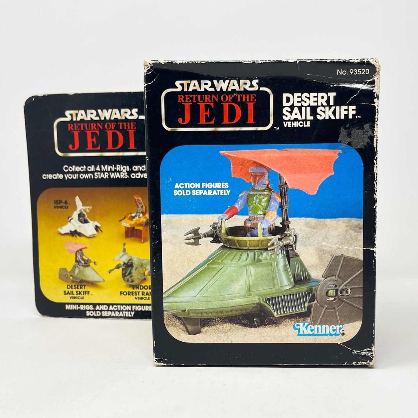 Vintage Kenner Star Wars Vehicle ROTJ Mini-Rig Desert Sail Skiff - Mint in Box