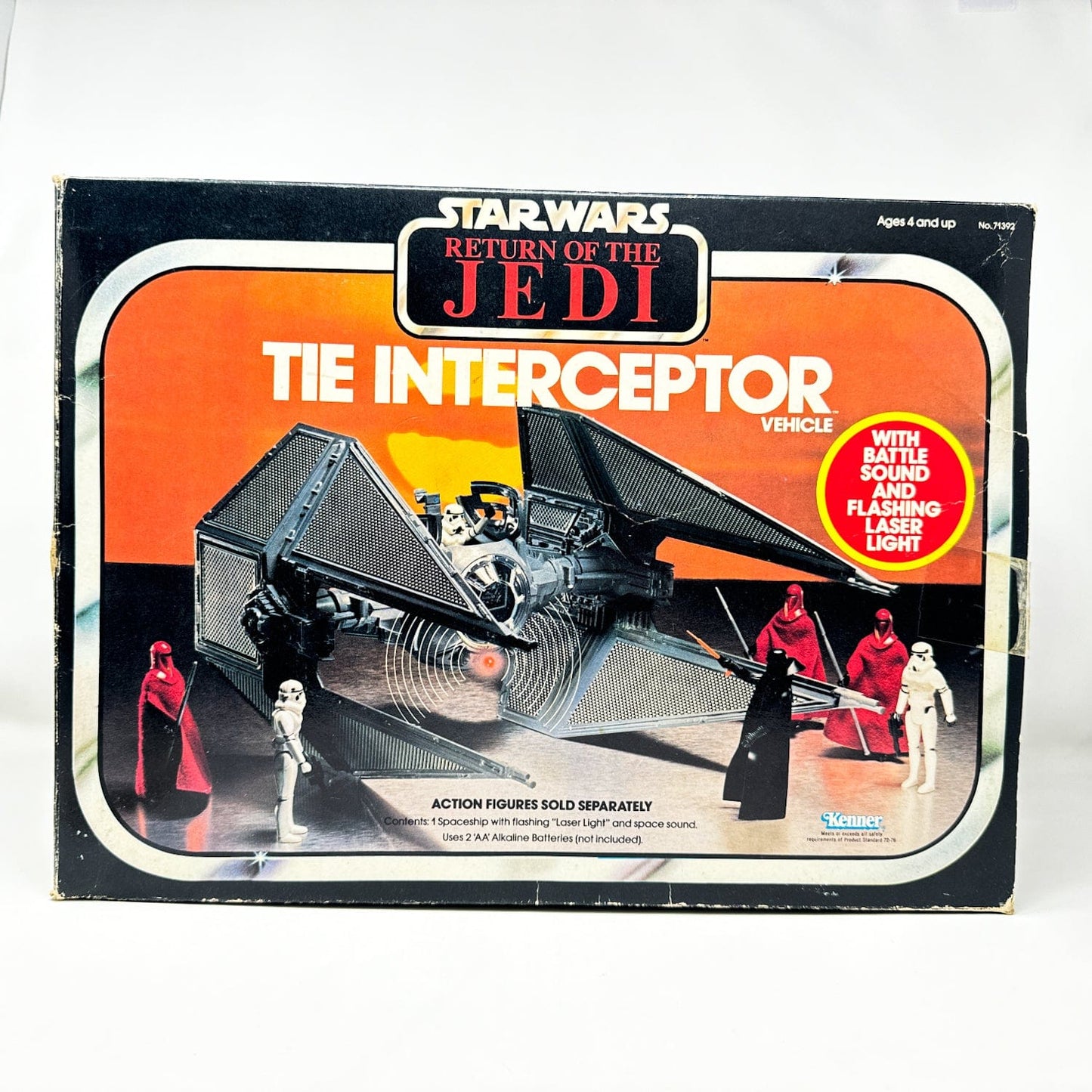 Vintage Kenner Star Wars Vehicle ROTJ TIE Interceptor - Complete in Box