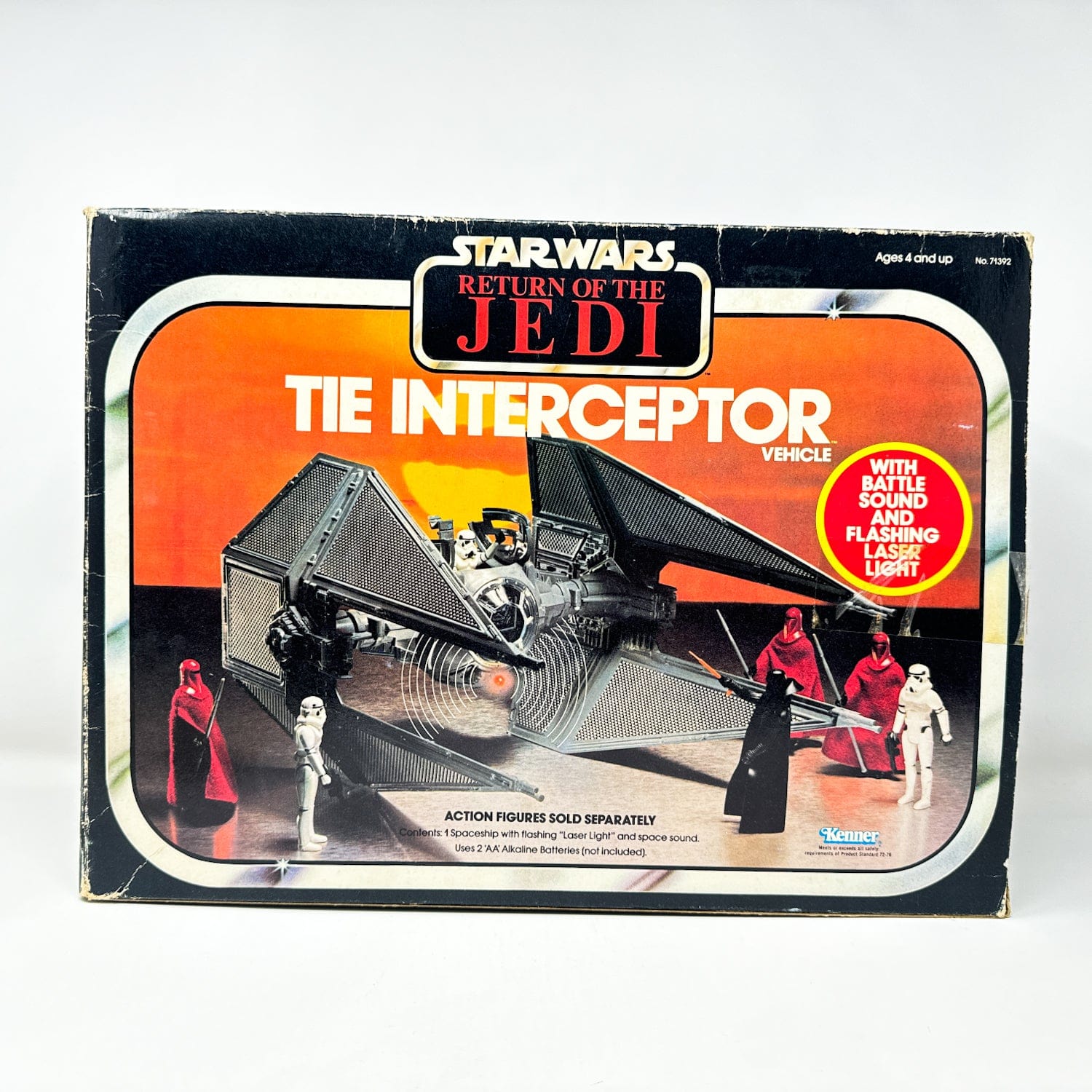 Vintage Kenner Star Wars Vehicle ROTJ TIE Interceptor - Complete in Box