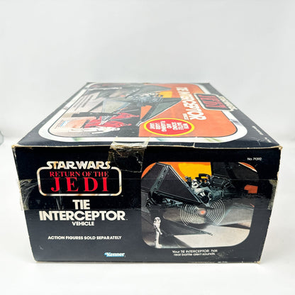 Vintage Kenner Star Wars Vehicle ROTJ TIE Interceptor - Complete in Box