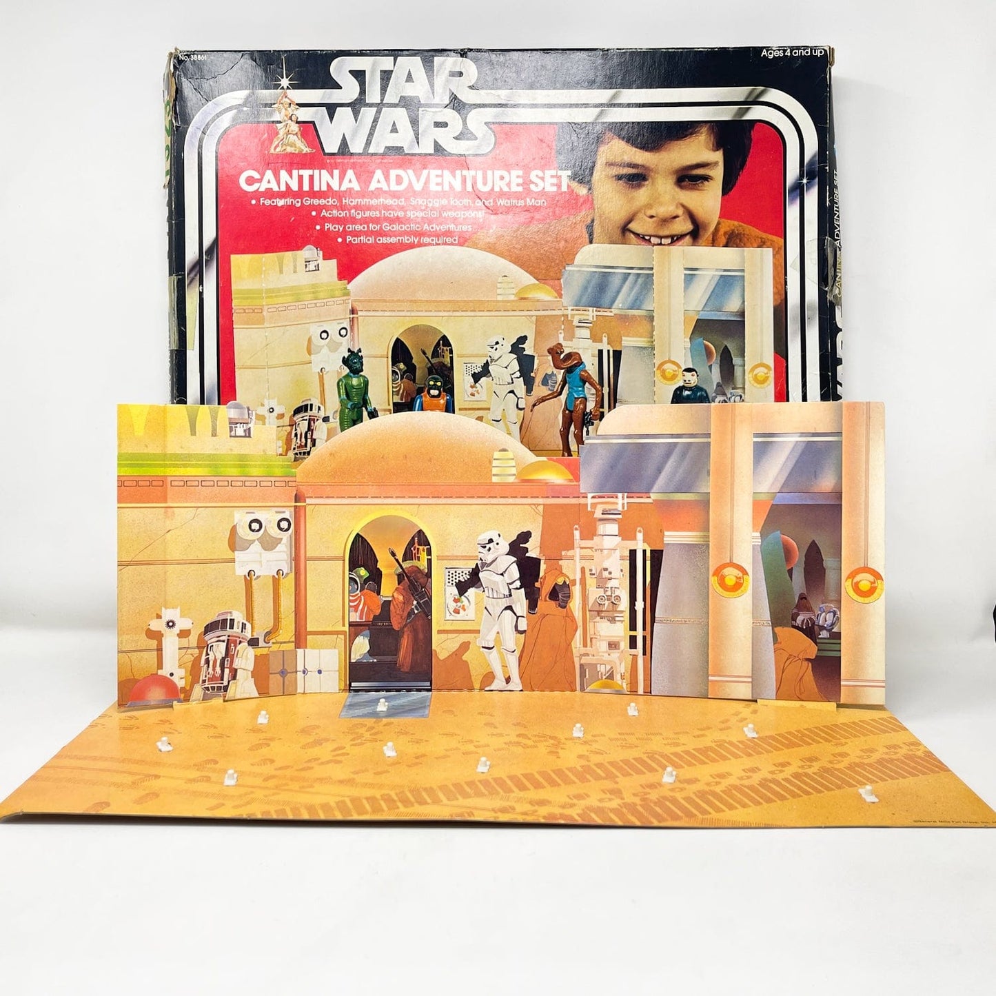 Vintage Kenner Star Wars Vehicle Sears Cantina Adventure Playset - Complete in Box