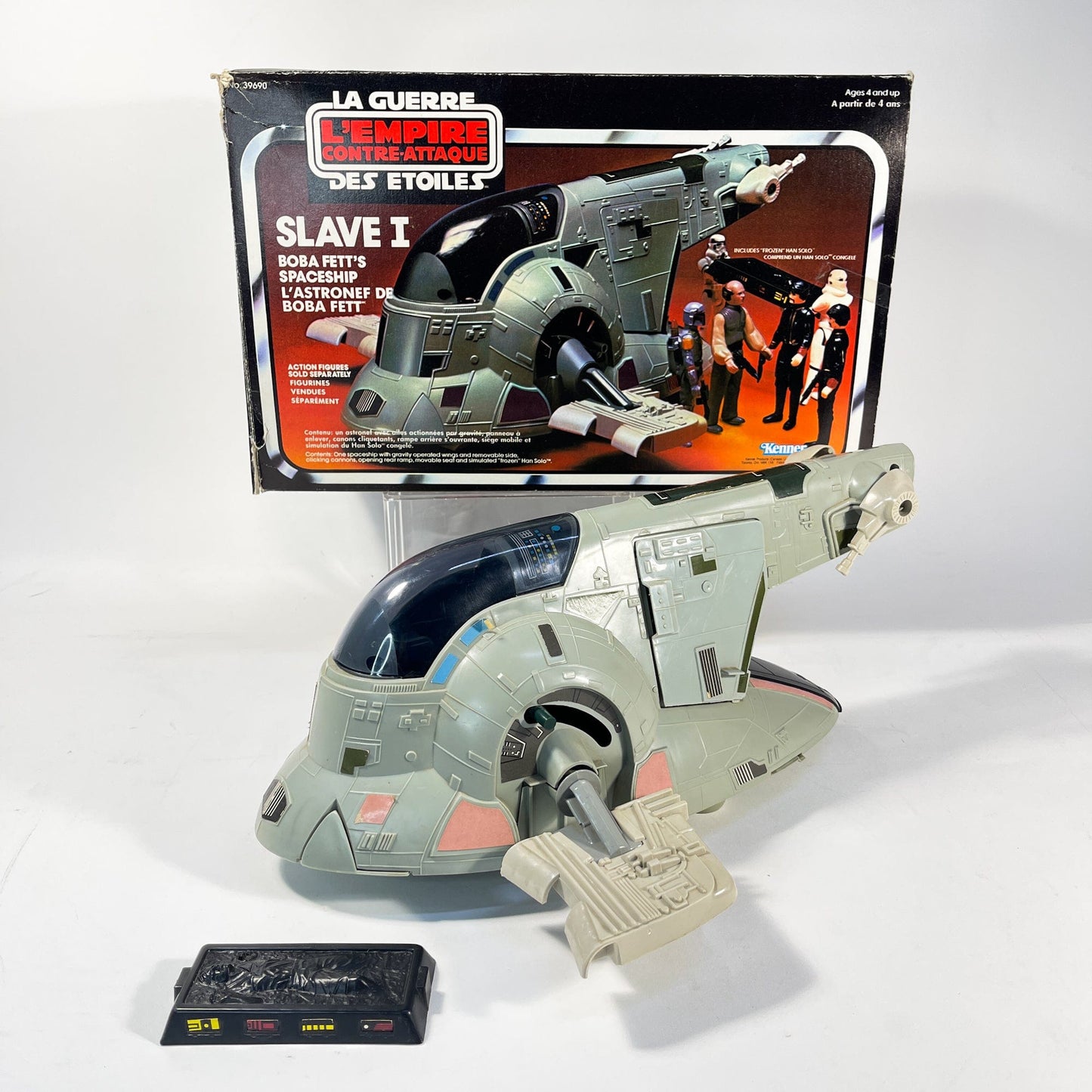 Vintage Kenner Star Wars Vehicle Slave I - Complete in Canadian ESB Box