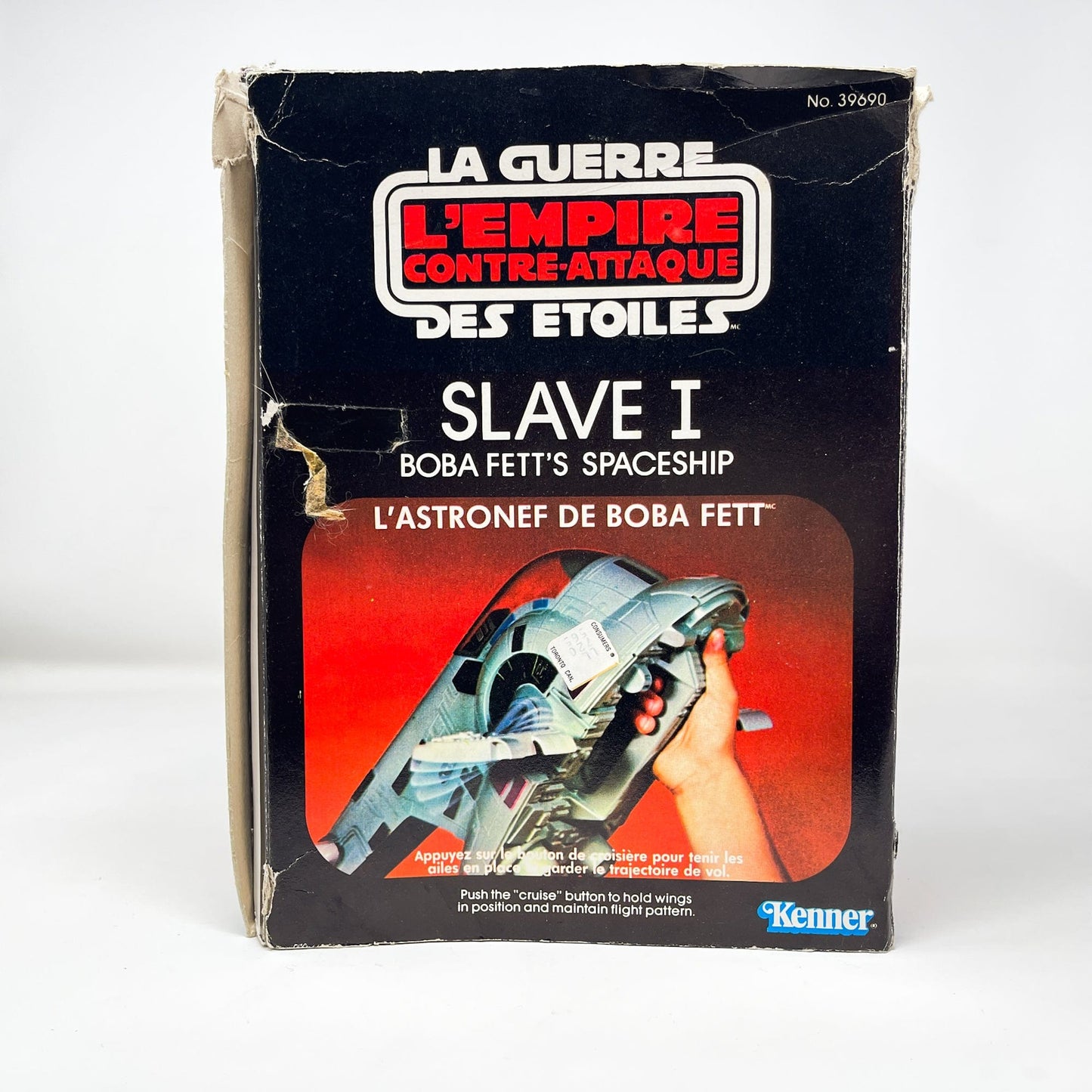 Vintage Kenner Star Wars Vehicle Slave I - Complete in Canadian ESB Box