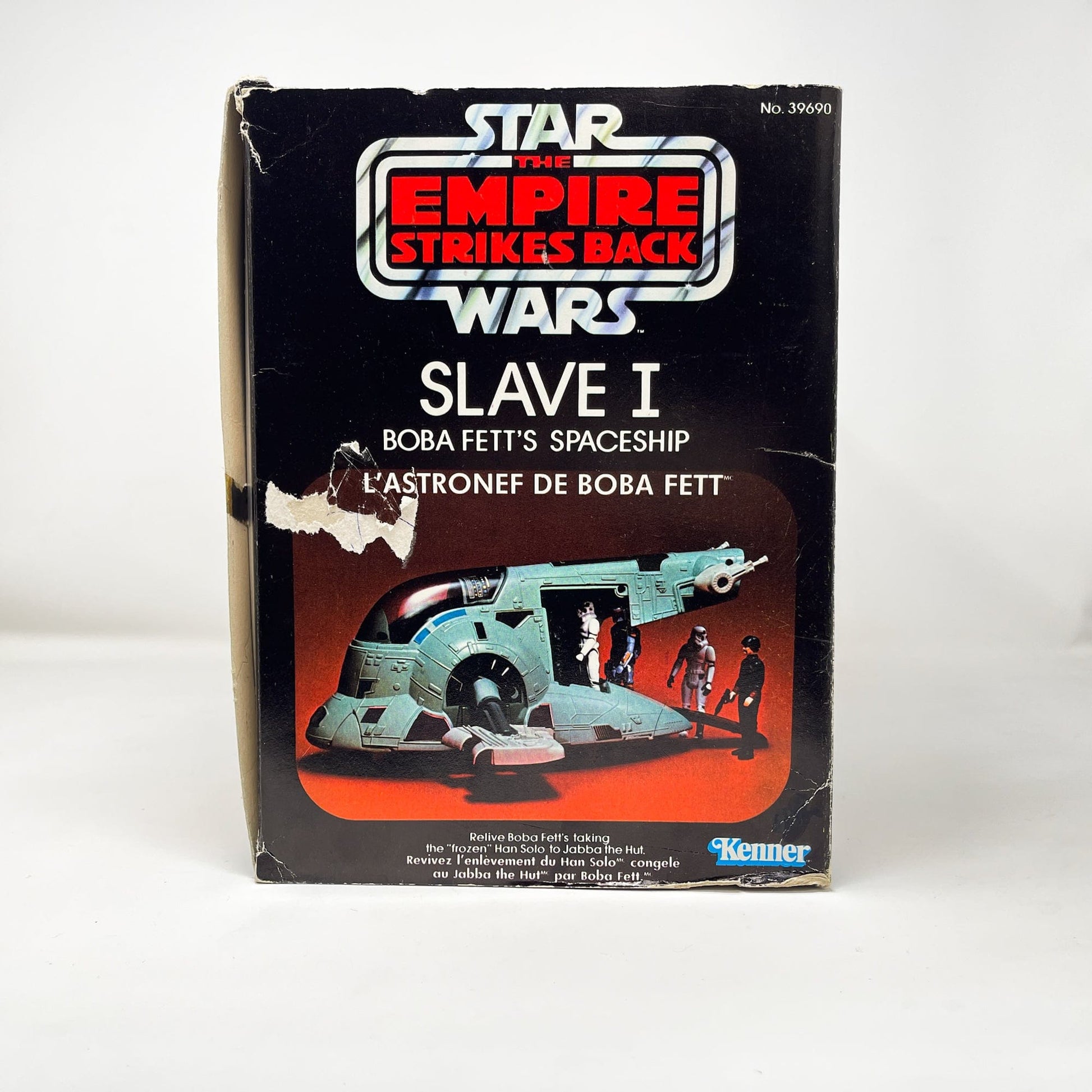 Vintage Kenner Star Wars Vehicle Slave I - Complete in Canadian ESB Box