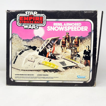 Vintage Kenner Star Wars Vehicle Snowspeeder Toronto COO Variant - Complete in Canadian Box