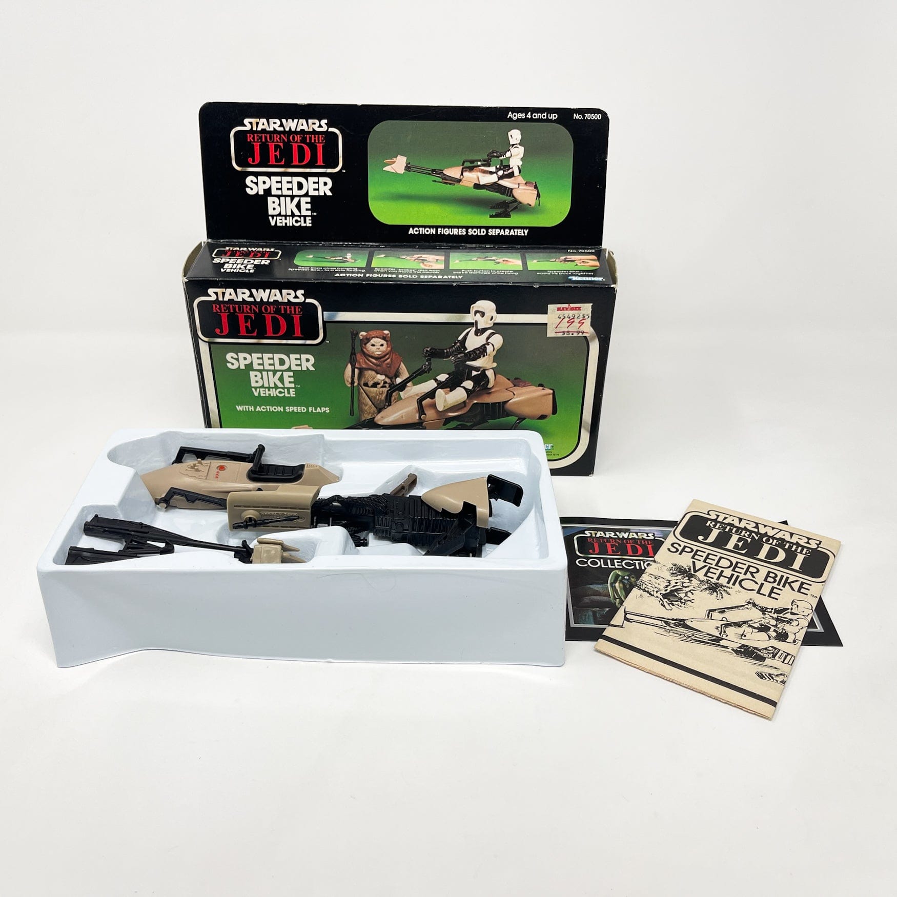 Vintage Kenner Star Wars Vehicle Speeder Bike - Complete in Box