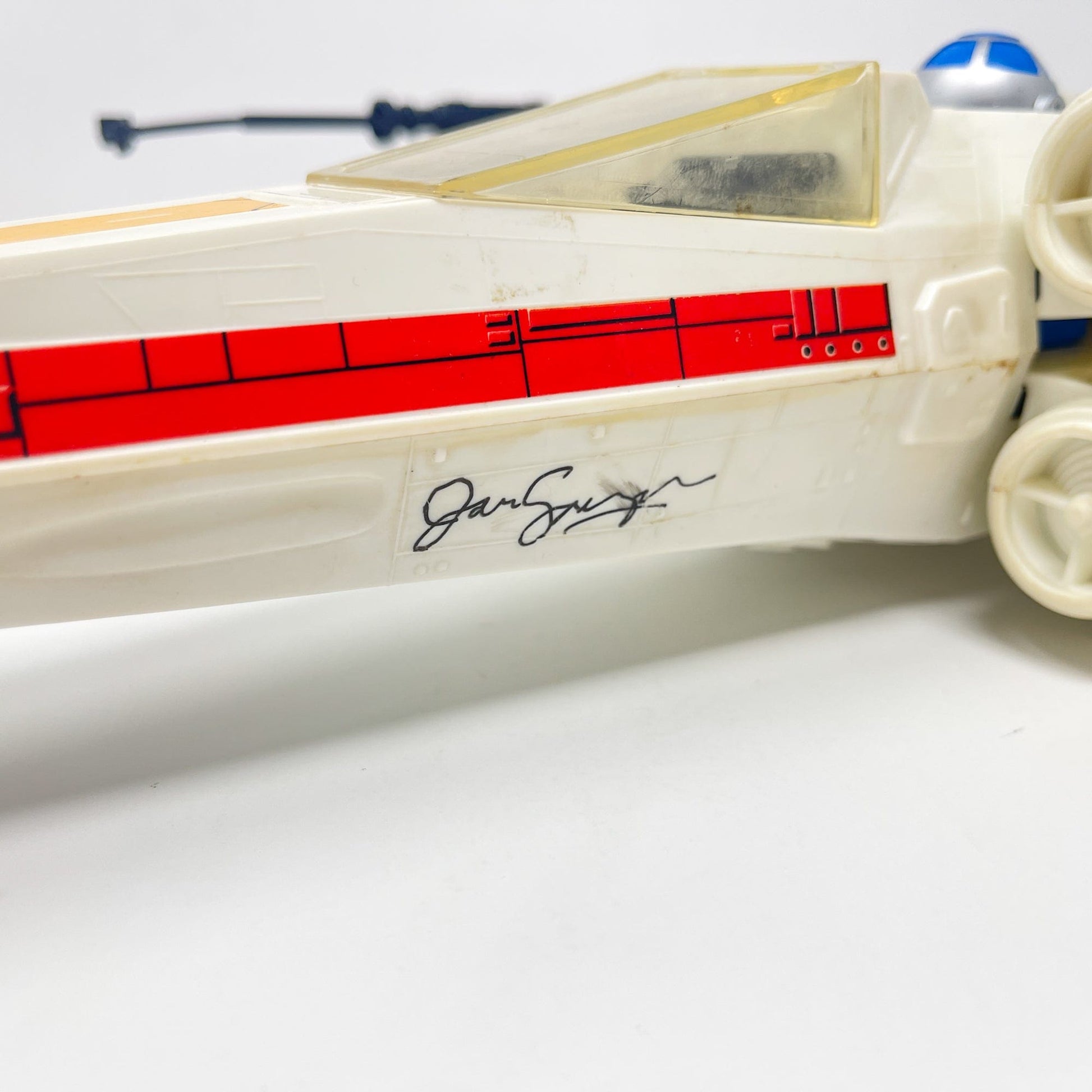 Vintage Kenner Star Wars Vehicle Swearingen Autographed X-Wing