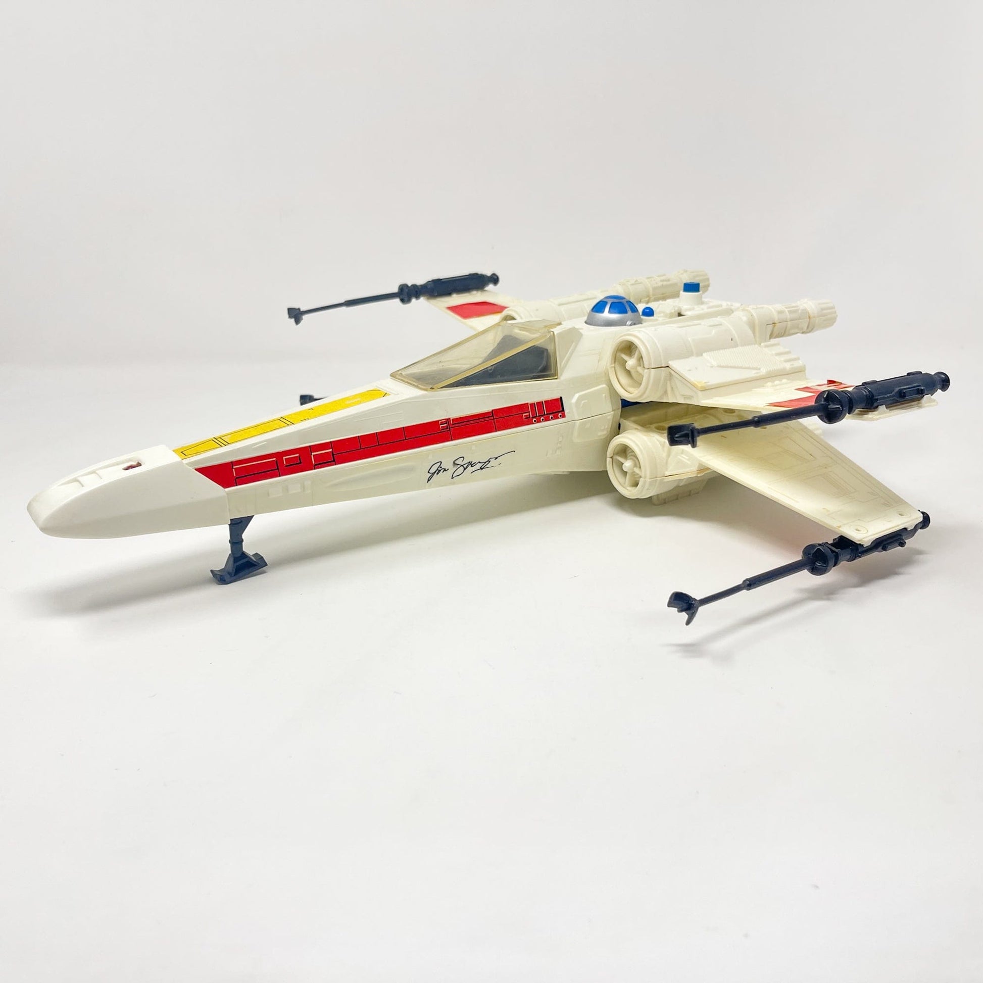 Vintage Kenner Star Wars Vehicle Swearingen Autographed X-Wing