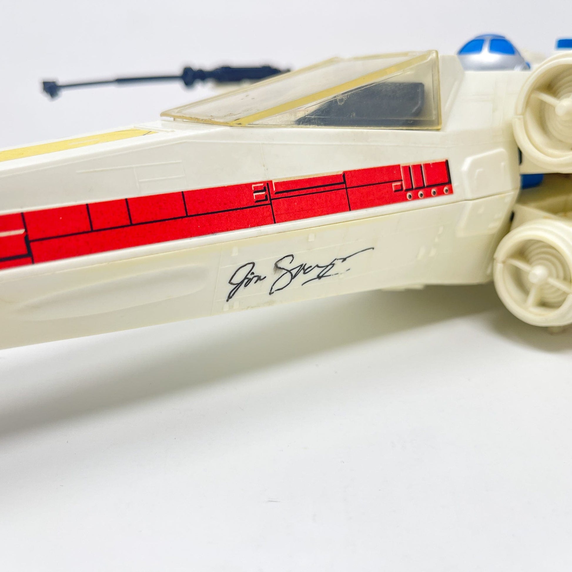 Vintage Kenner Star Wars Vehicle Swearingen Autographed X-Wing