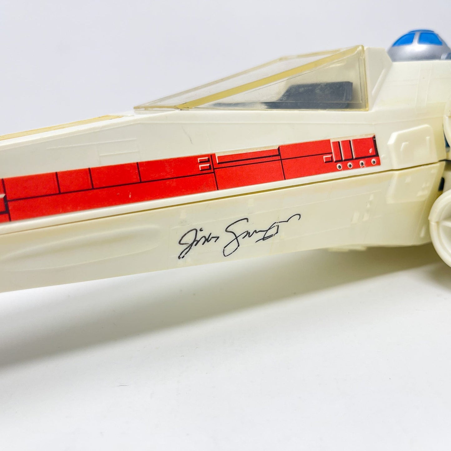 Vintage Kenner Star Wars Vehicle Swearingen Autographed X-Wing