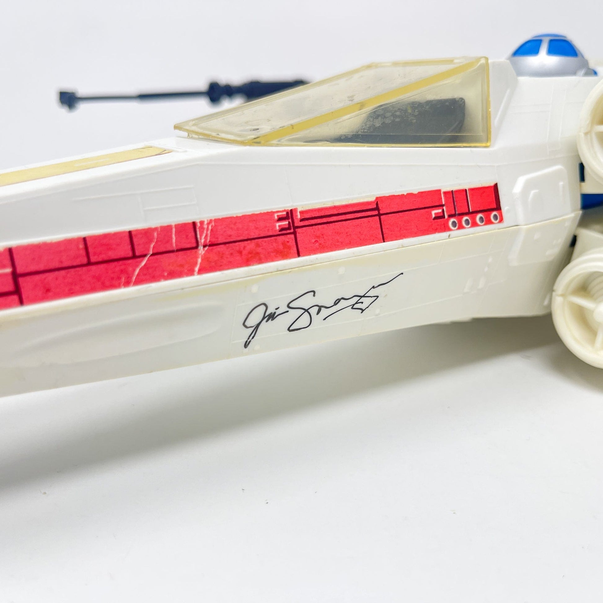 Vintage Kenner Star Wars Vehicle Swearingen Autographed X-Wing