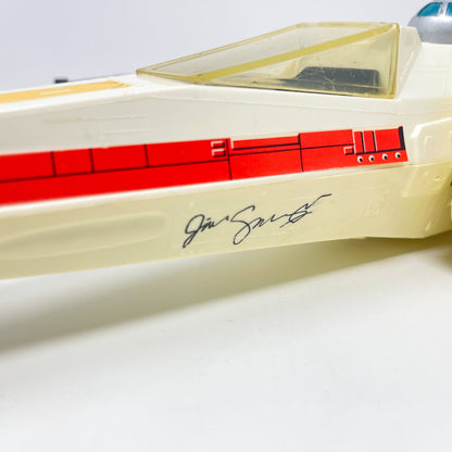 Vintage Kenner Star Wars Vehicle Swearingen Autographed X-Wing