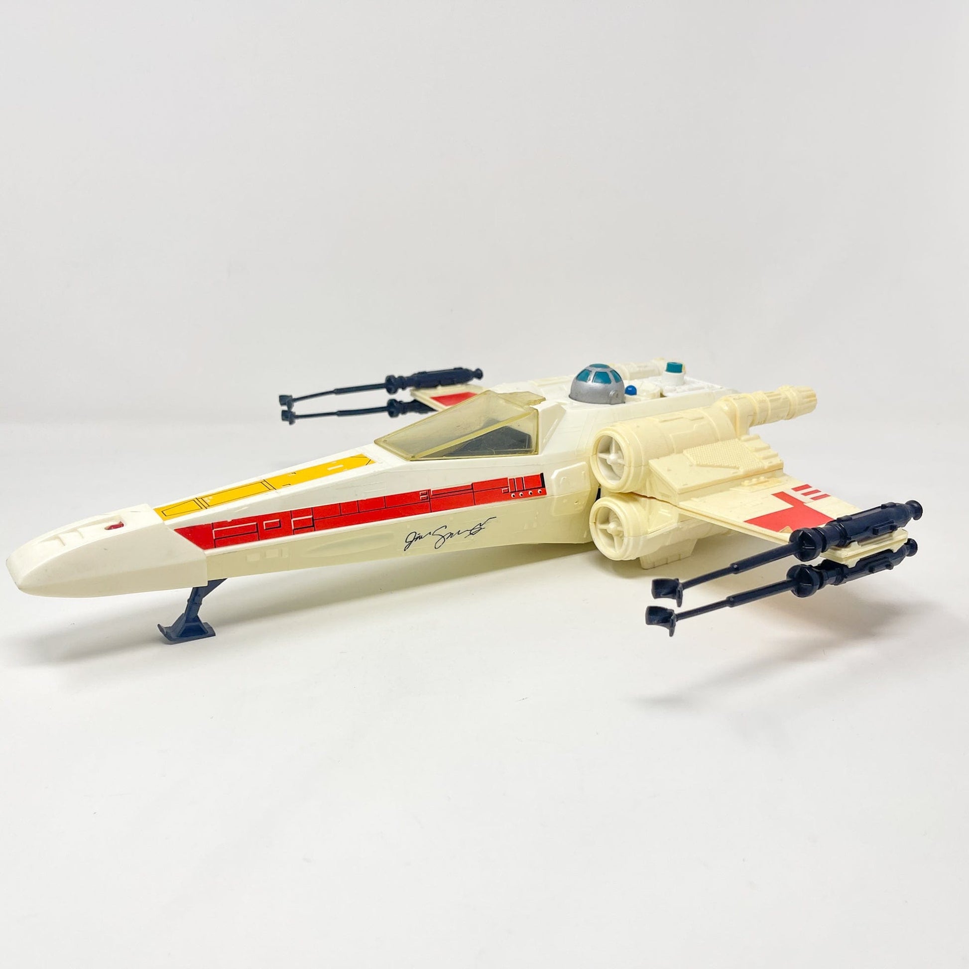 Vintage Kenner Star Wars Vehicle Swearingen Autographed X-Wing