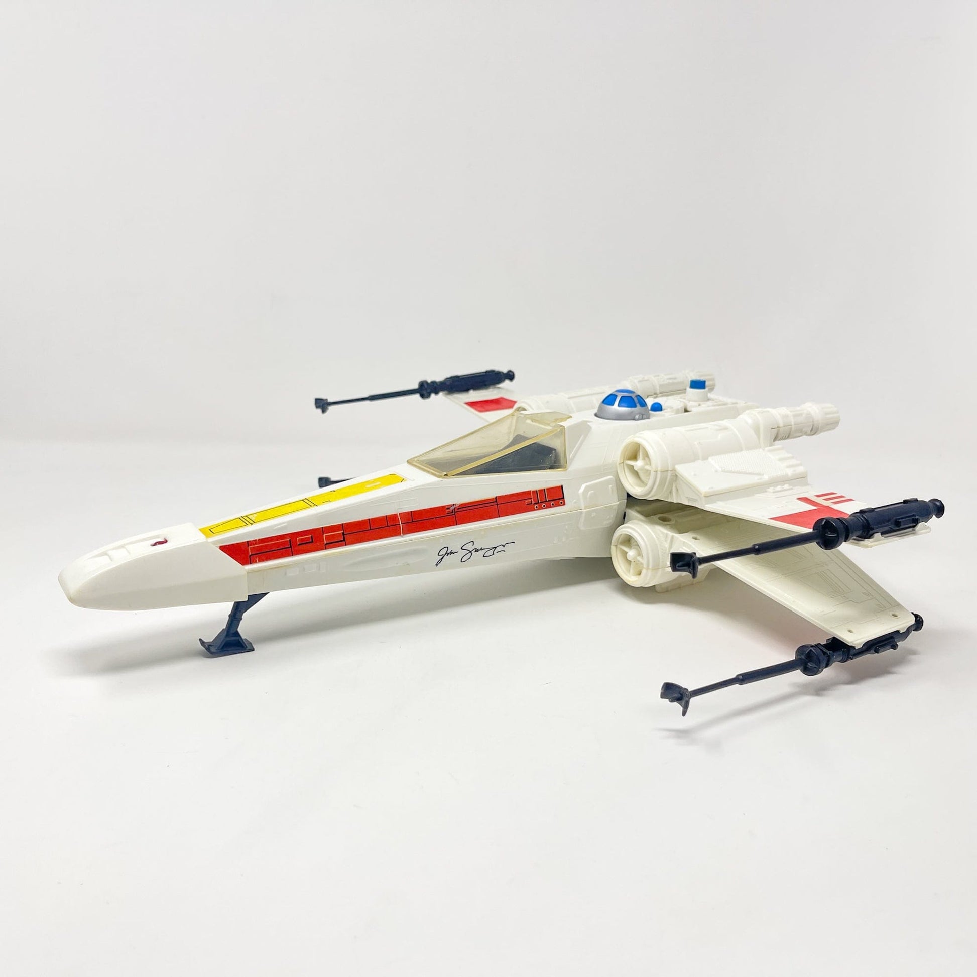 Vintage Kenner Star Wars Vehicle Swearingen Autographed X-Wing