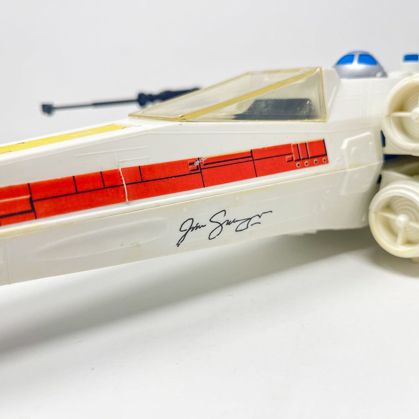 Vintage Kenner Star Wars Vehicle Swearingen Autographed X-Wing