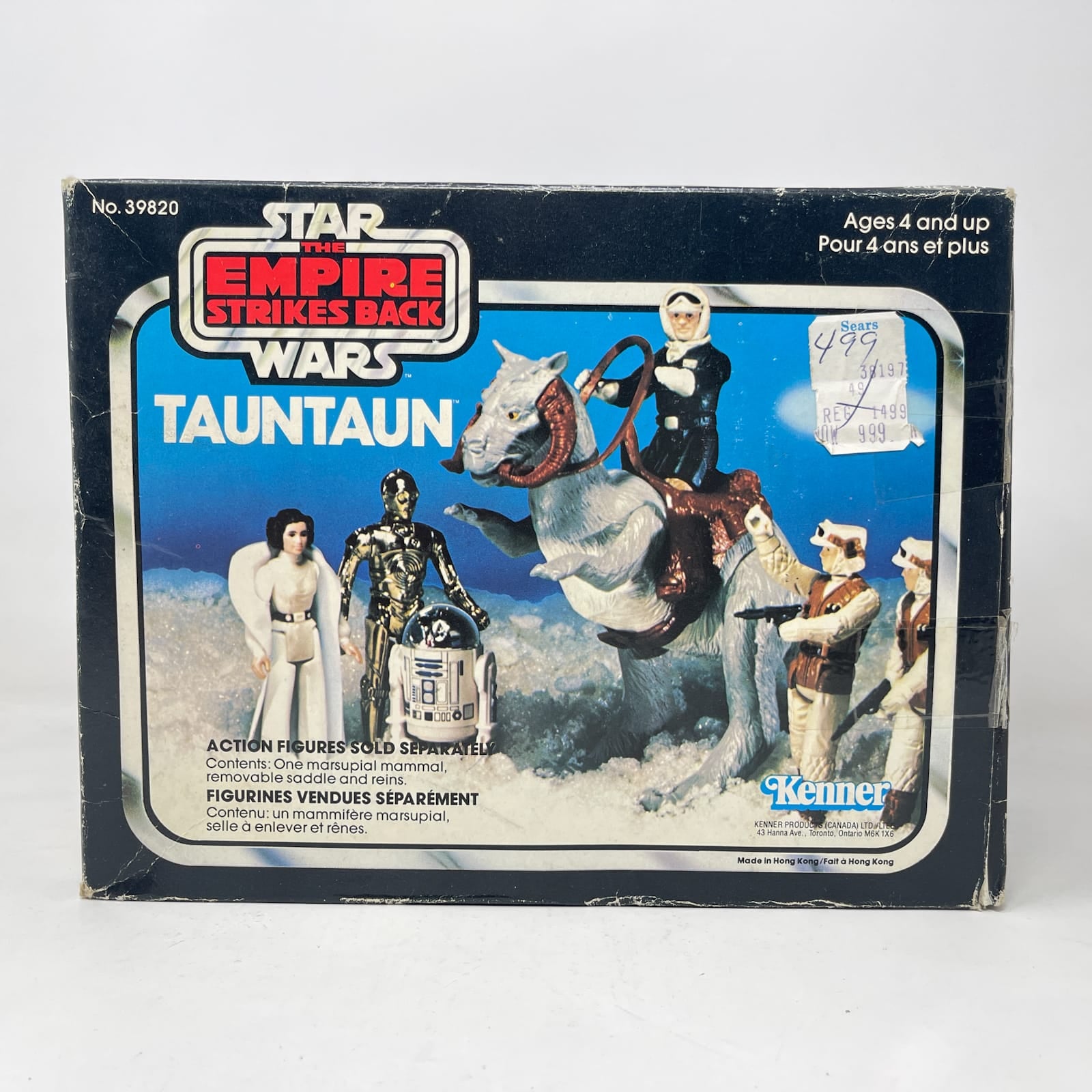 Vintage Kenner Star Wars Vehicle TaunTaun (Solid Belly) - Complete in Canadian Box - Vintage Kenner (1980)