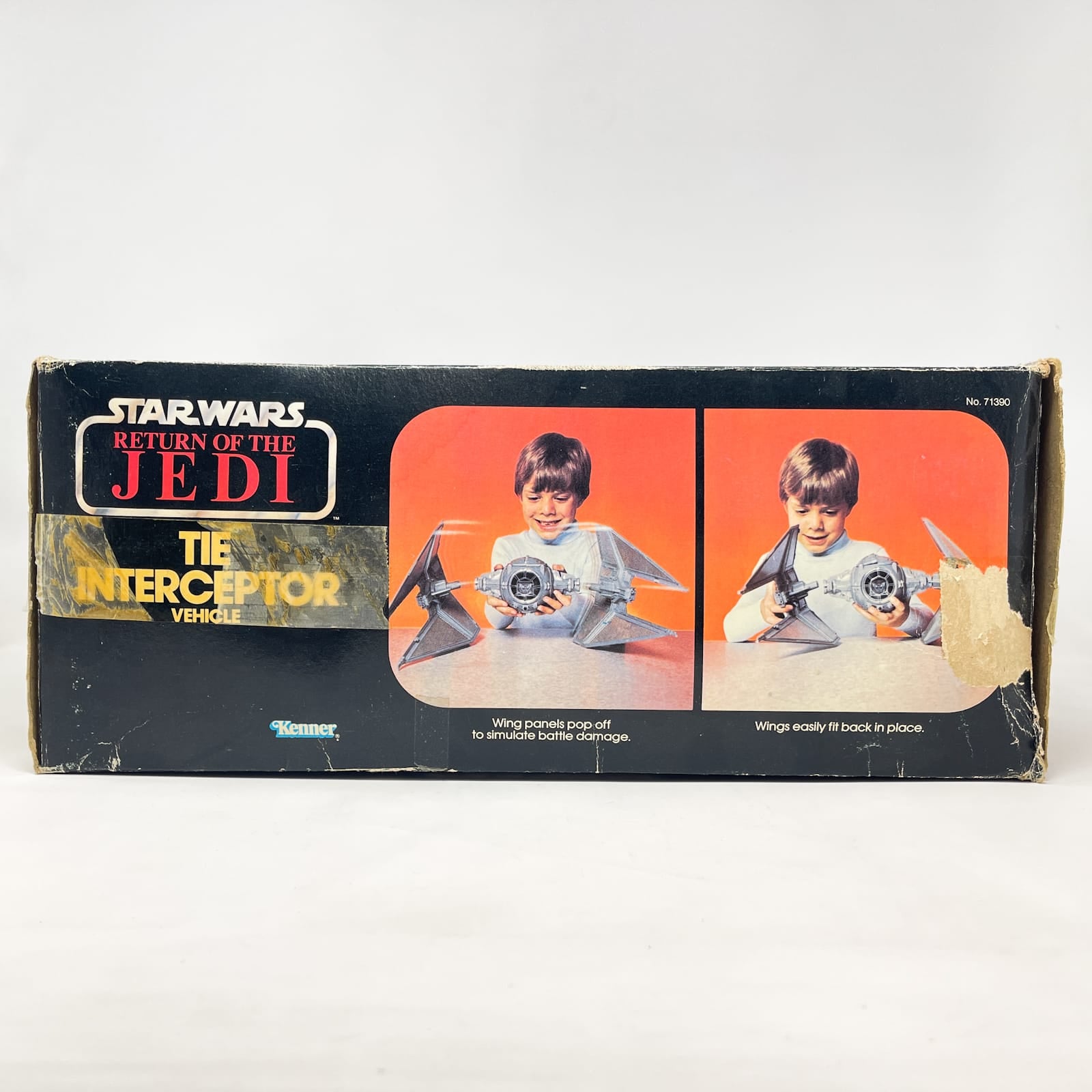 Vintage TIE Interceptor ROTJ Star Wars Kenner Mint in Box Complete